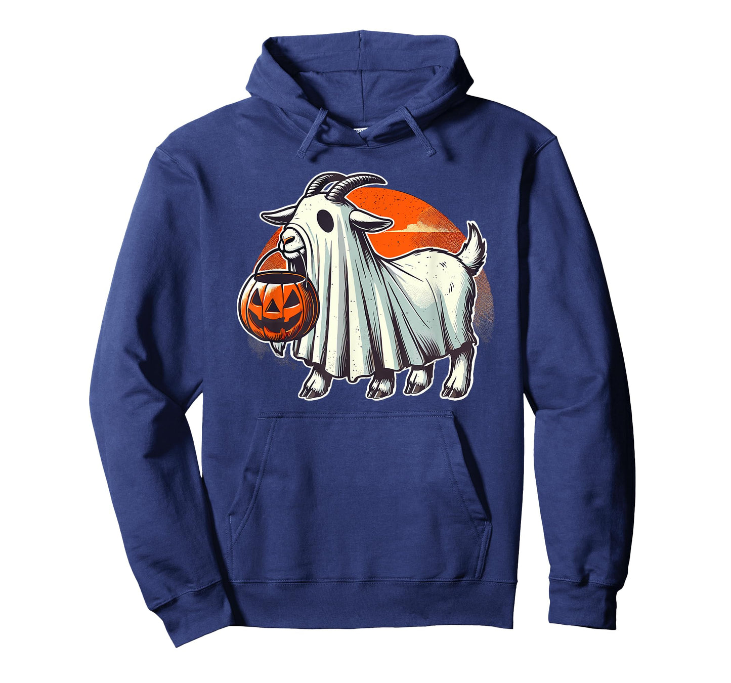 Cute Goat Ghost Pun Meme Trick or Treat Funny Halloween T-Shirt