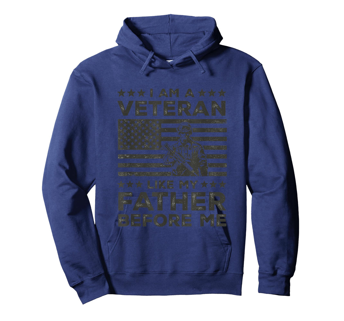 I Am A Veteran Like My Father Before US Army Soldier T-Shirt