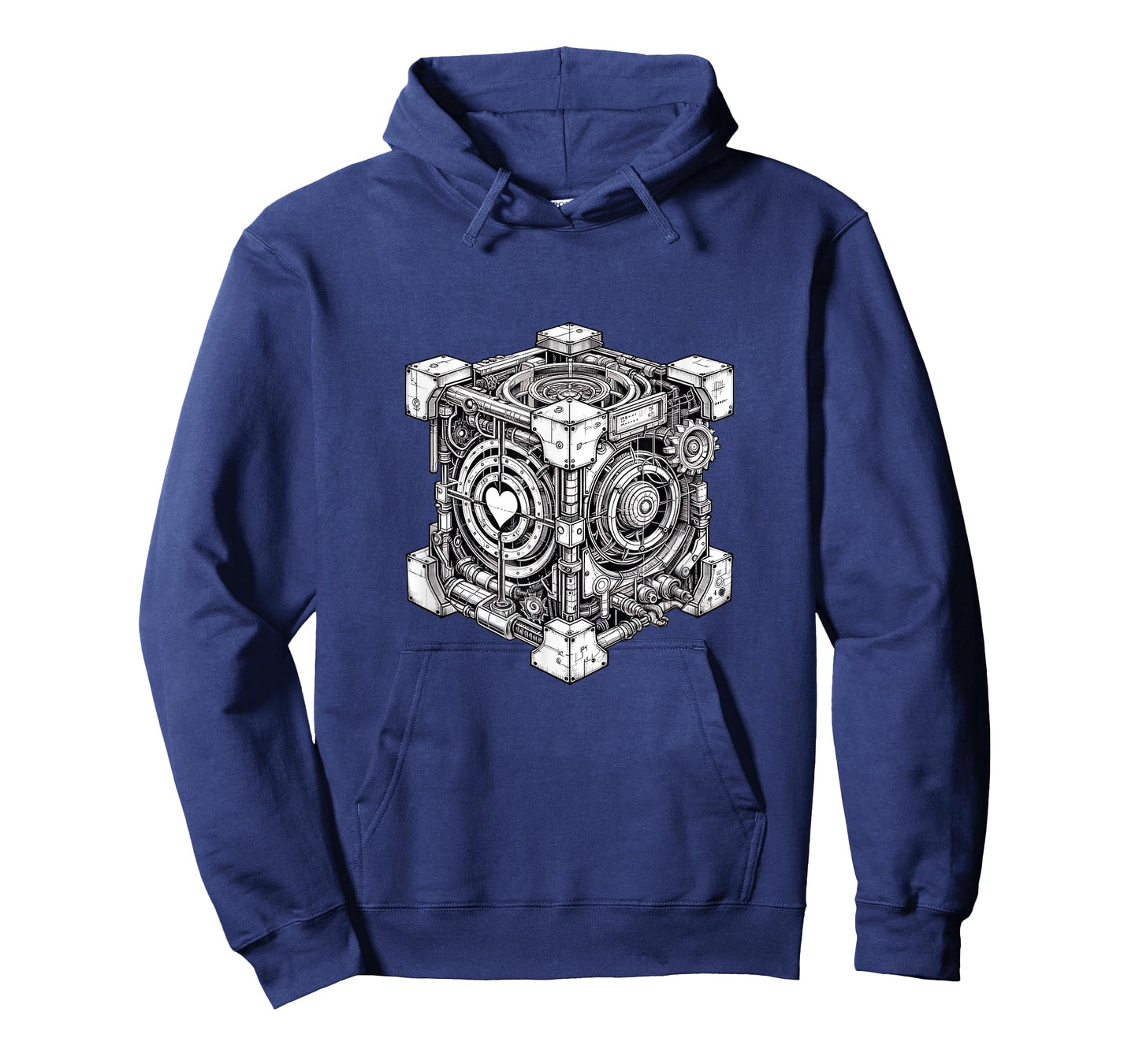 Steampunk Companion Cube with Portal-shaped Apertures T-Shirt