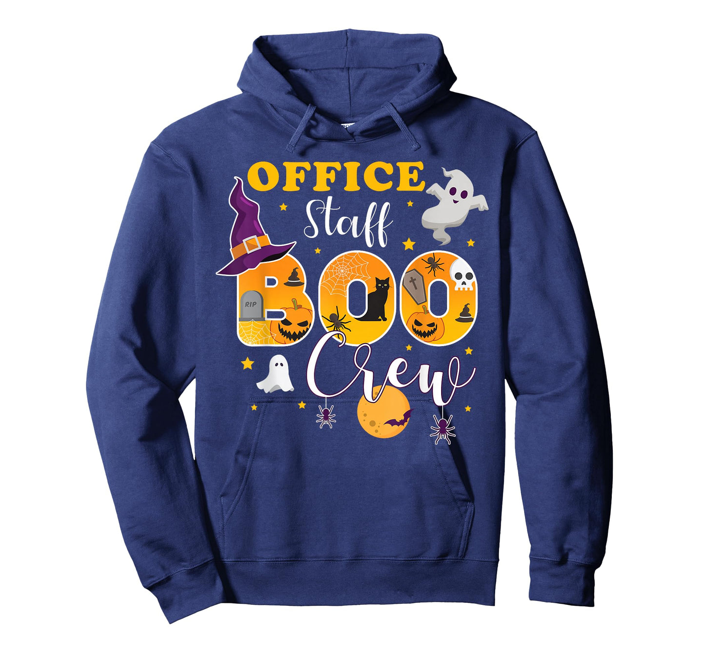 Office Staff Boo Crew Matching Halloween Costume T-Shirt
