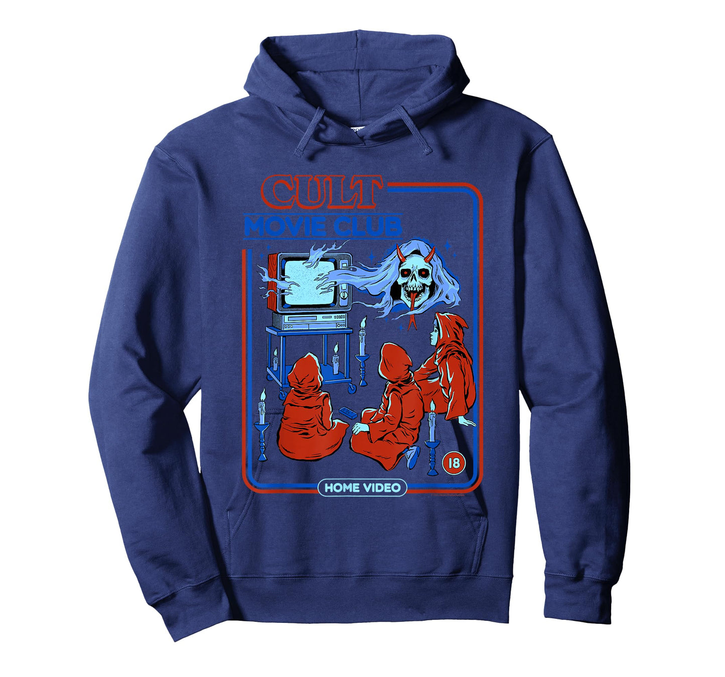 Steven Rhodes Cult Movie Club Home Video Retro Dark Humor T-Shirt