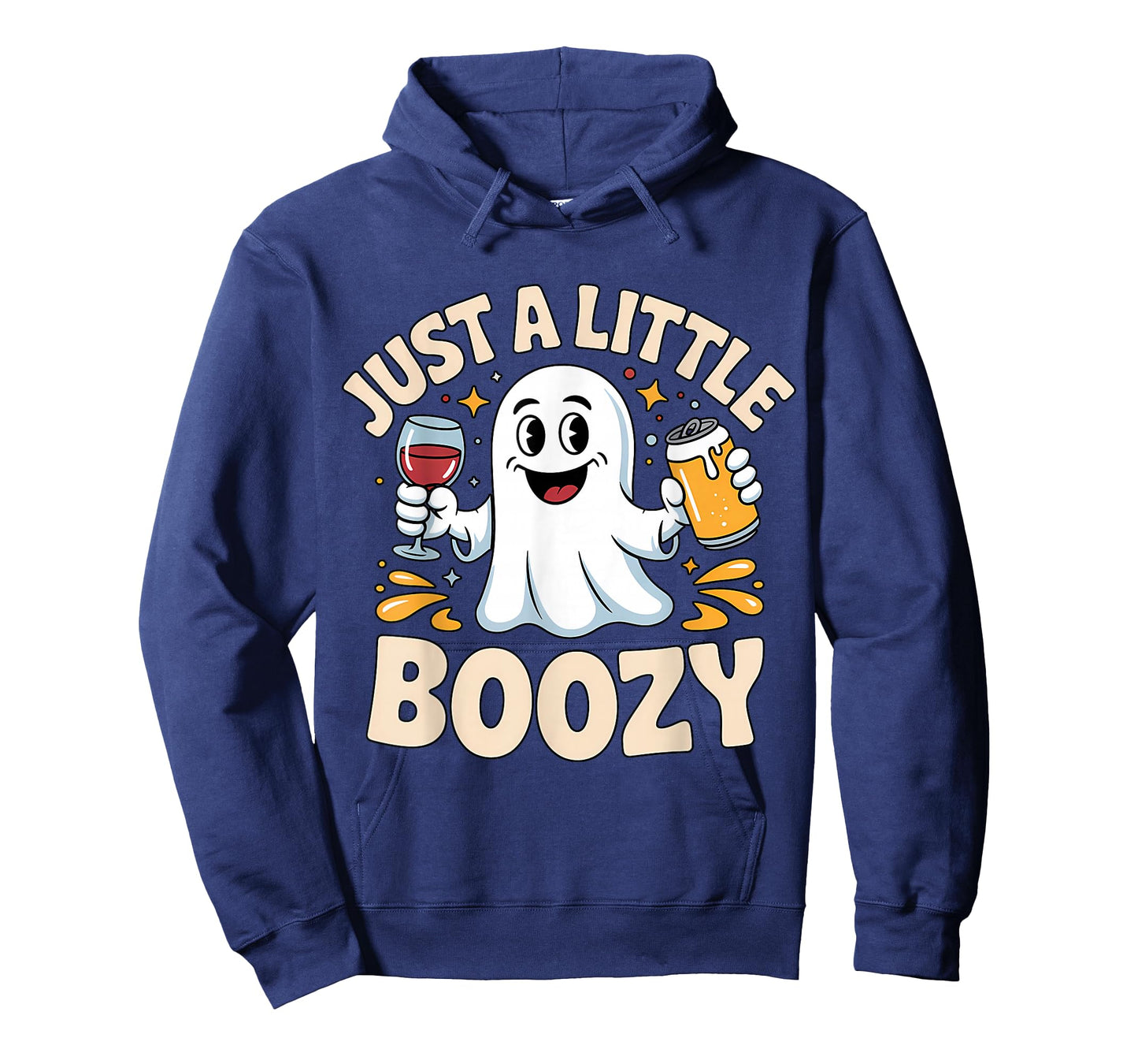 Just Little Boozy Halloween Ghost Drinking Costume T-Shirt