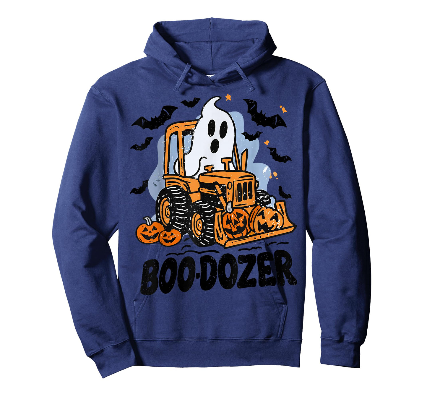Funny Halloween Boo-Dozer Ghost Trucks Costume Party Kids T-Shirt