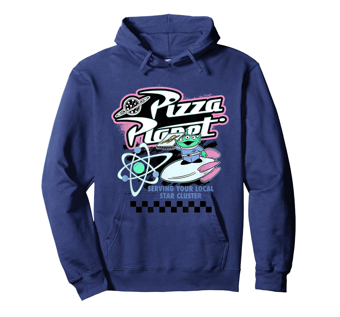 Disney Pixar Toy Story Pizza Planet Retro Neon Retro Poster T-Shirt