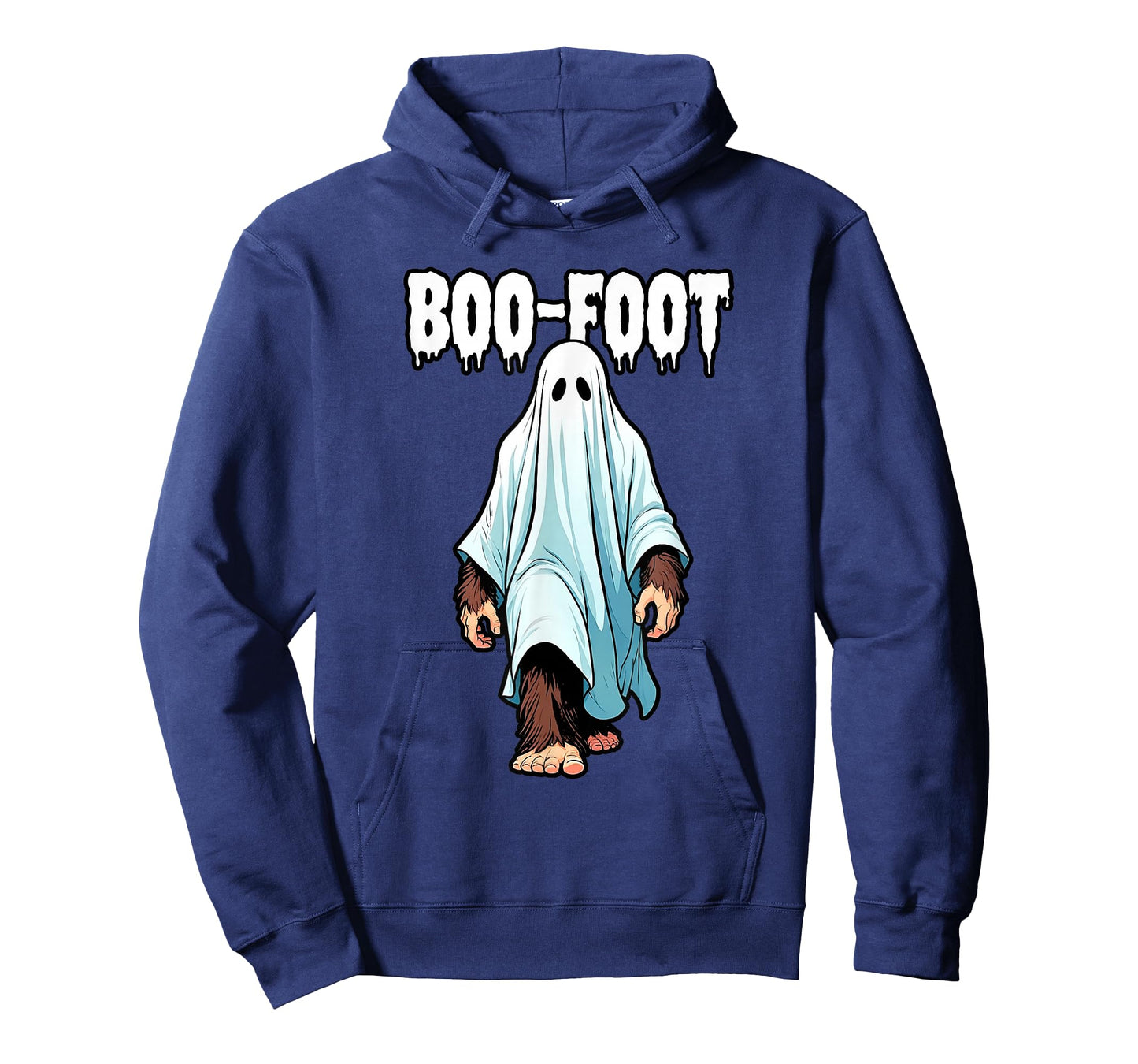 Bigfoot Ghost Costume Halloween Boo-Foot Sasquatch Spooky T-Shirt