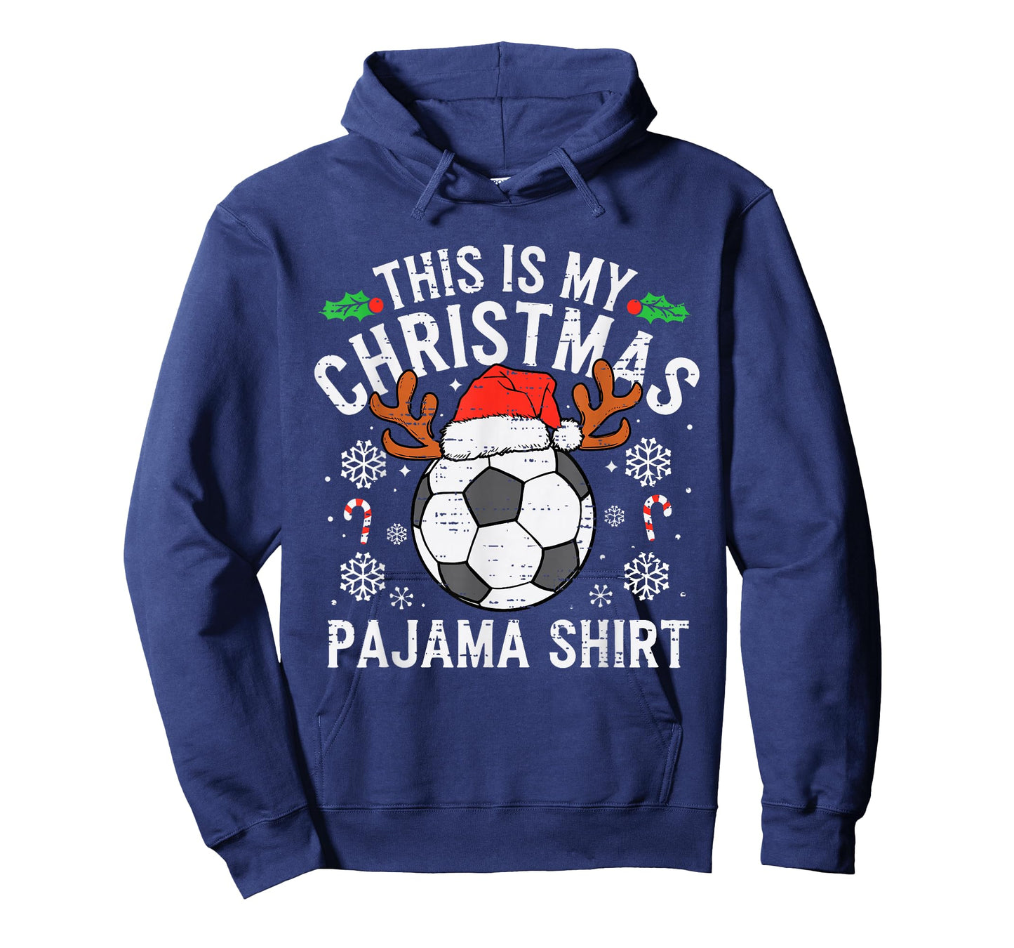 This Is My Soccer Christmas Pajama Shirt Sports Mens Boy Kid T-Shirt