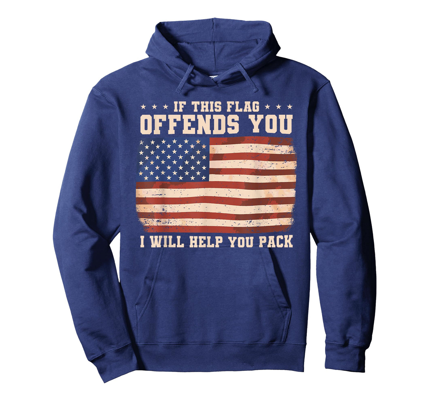 If This Flag Offends You I Will Help You Pack T-Shirt