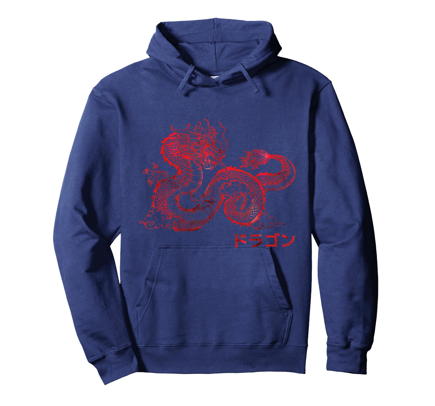 Japanese Aesthetic Red Dragon Symbol Kanji Japan Tattoo Art T-Shirt