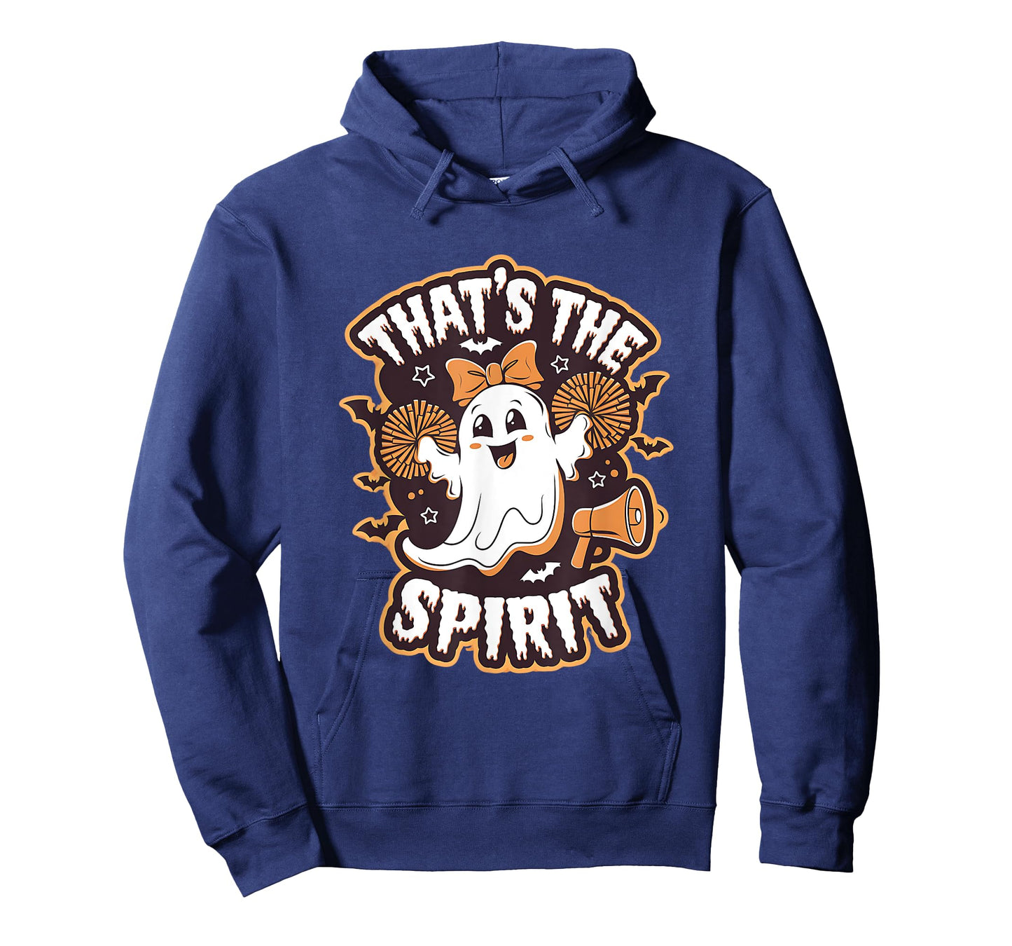 Spooky Cheerleader Ghost Halloween Costume Cheer Mom Spirit T-Shirt