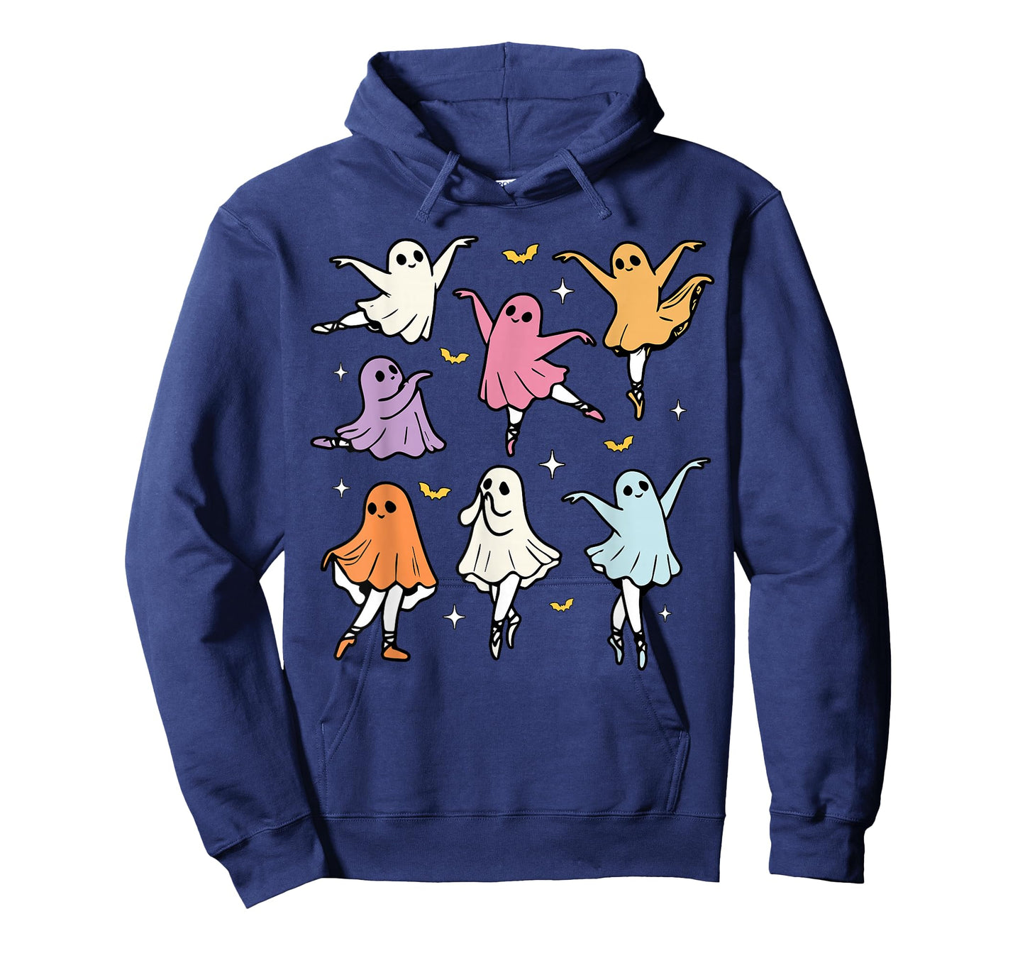 Ballet Ghost Ballet Dancer Spooky Dance Teacher Halloween T-Shirt