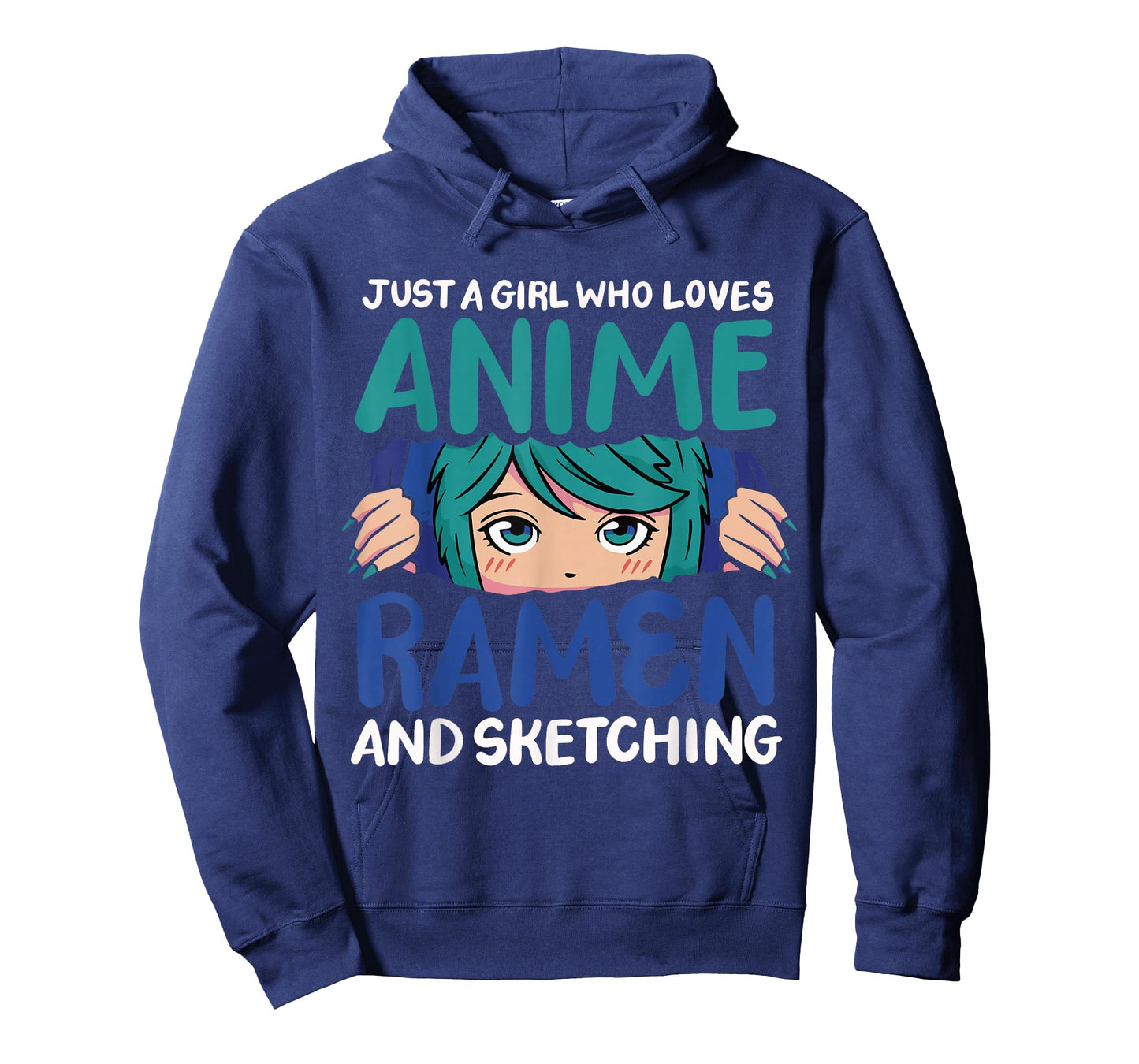 Just A Girl Who Loves Anime Ramen And Sketching T-Shirt