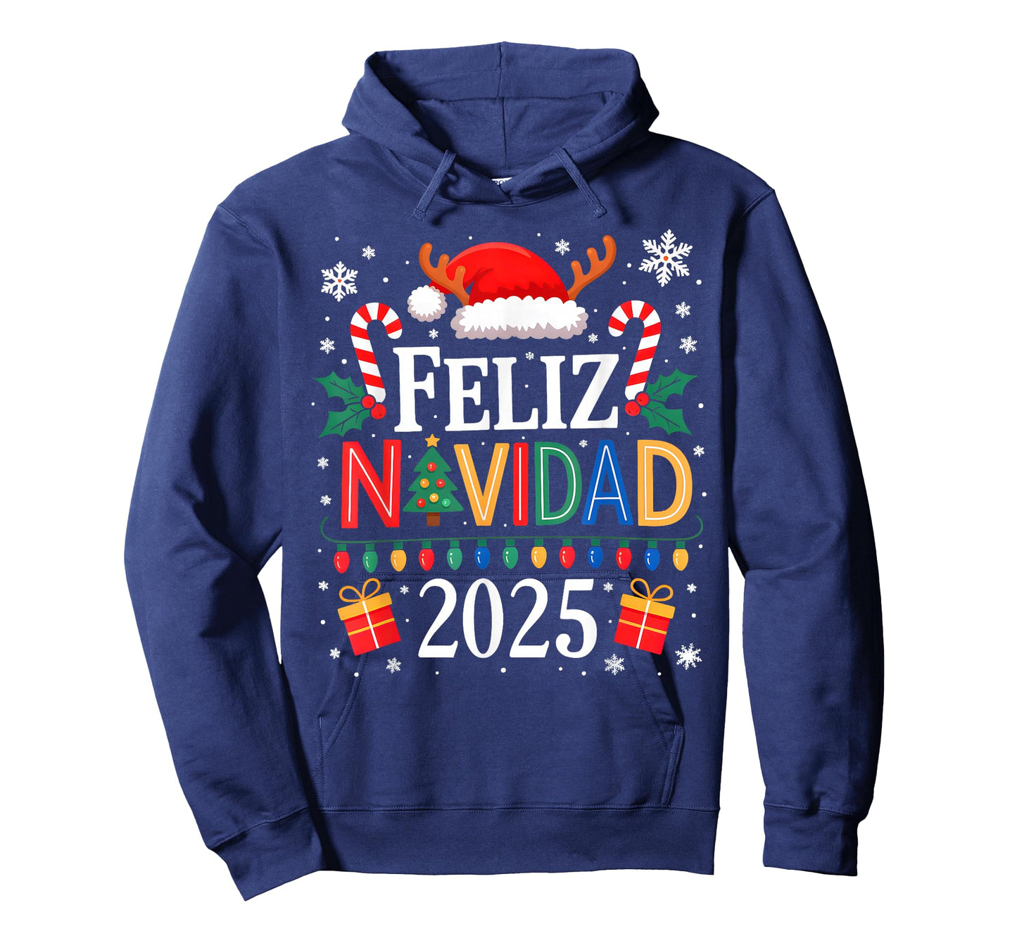Feliz Navidad 2025 Matching Family Spanish Christmas Mexican T-Shirt