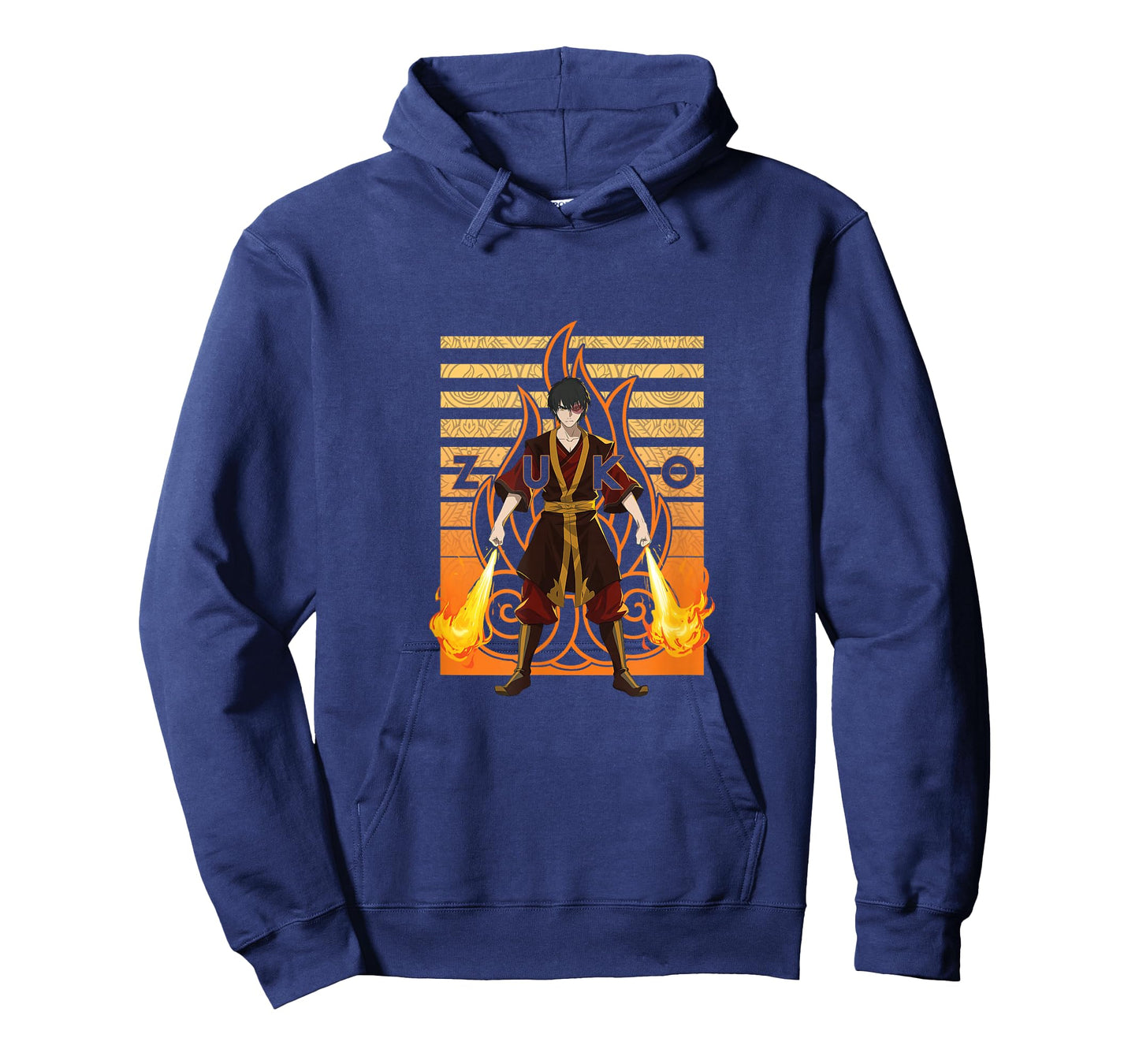 Avatar The Last Airbender Zuko With Flames Graphic T-Shirt