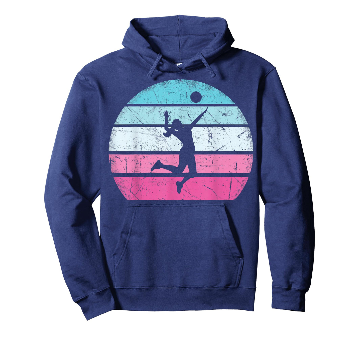 Volleyball Girl Retro Vintage T-Shirt