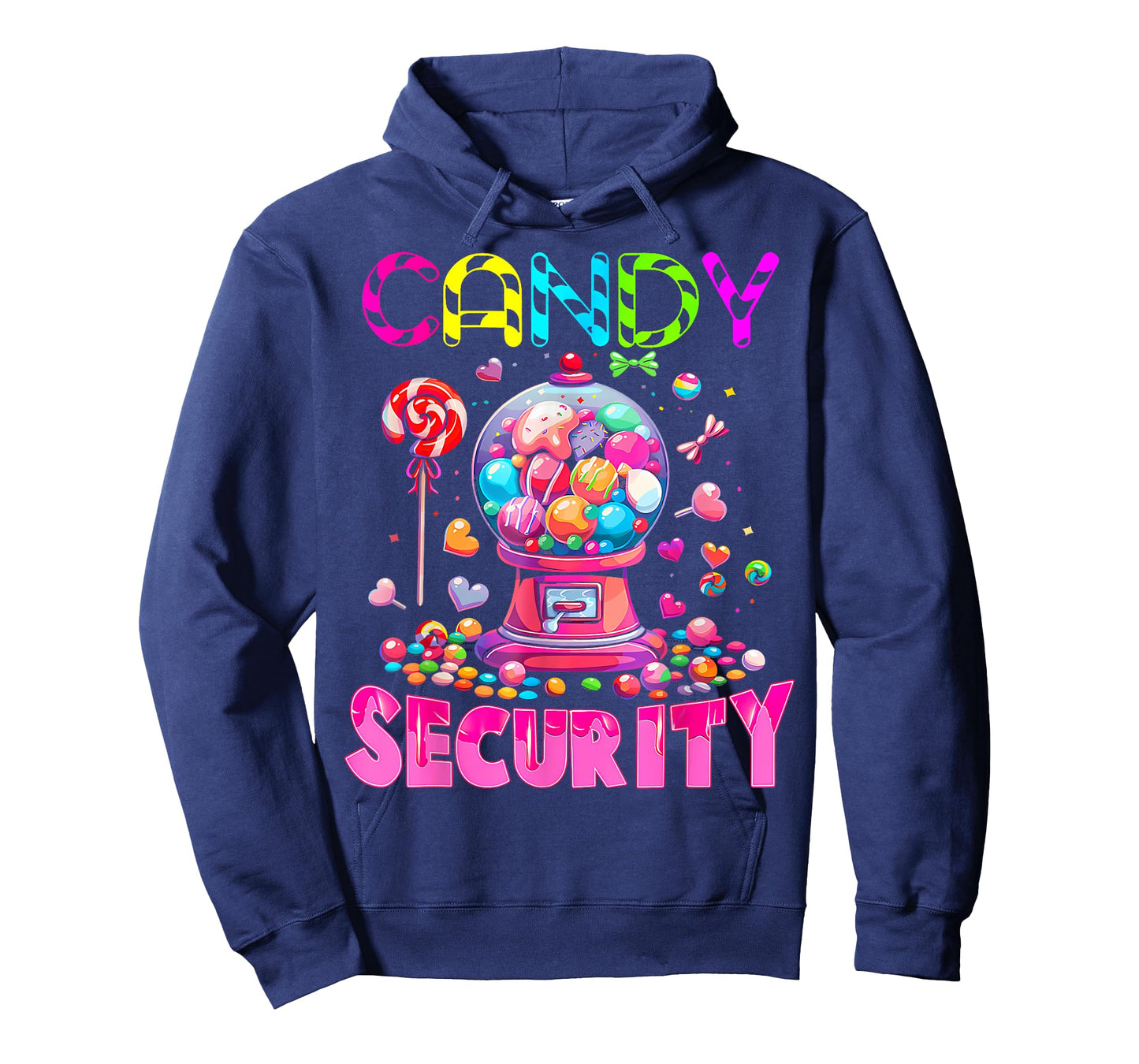 Candy Security Candyland Costume Kids Teens Adult T-Shirt