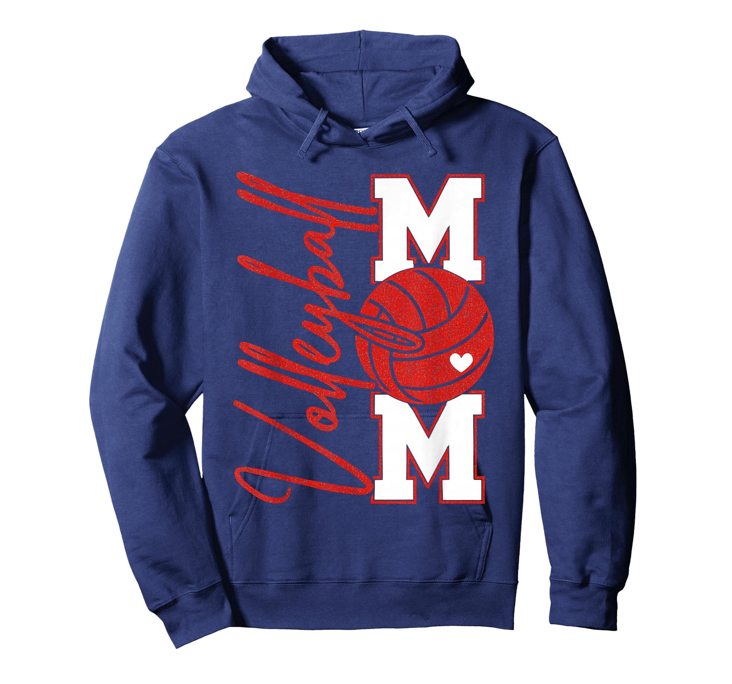 Volleyball Mom Game Day Mama Sports Volleyball Gifts Family T-Shirt