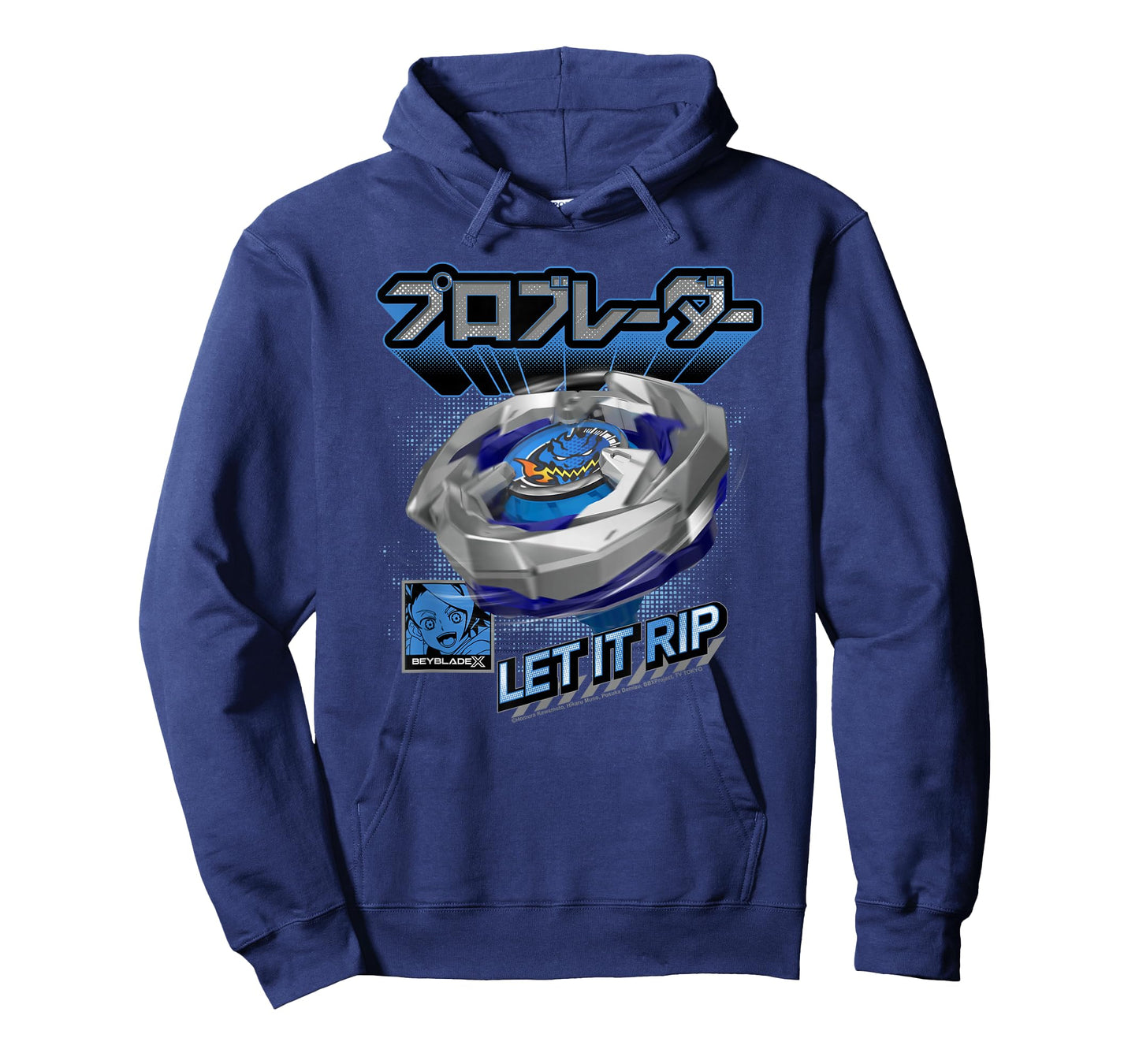 Beyblade X Pro Blader Jaxon Let It Rip T-Shirt