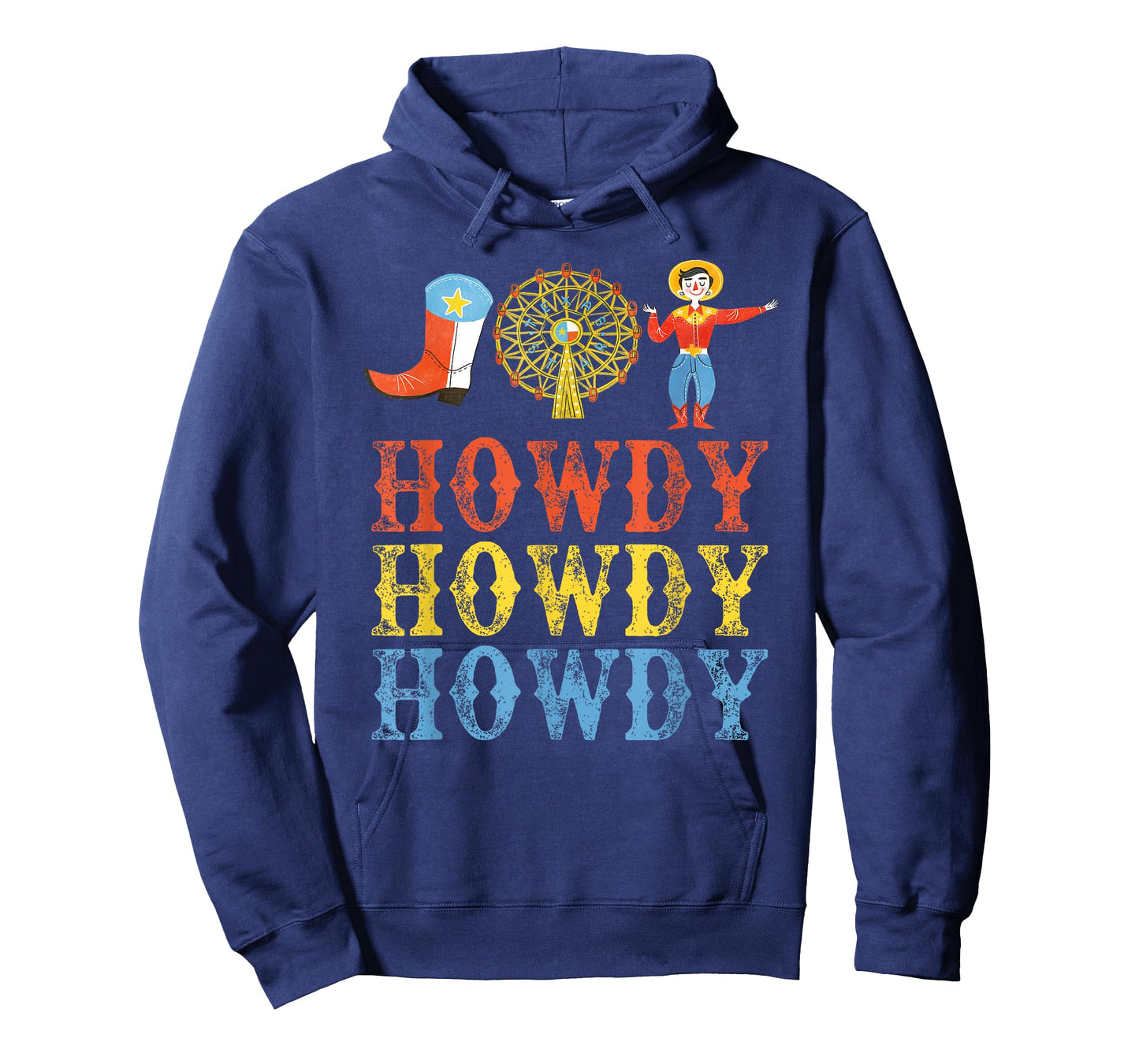 TEXAS FAIR, STATE FAIR COWBOY, FERRIS WHEEL, COUNTY FAIR T-Shirt