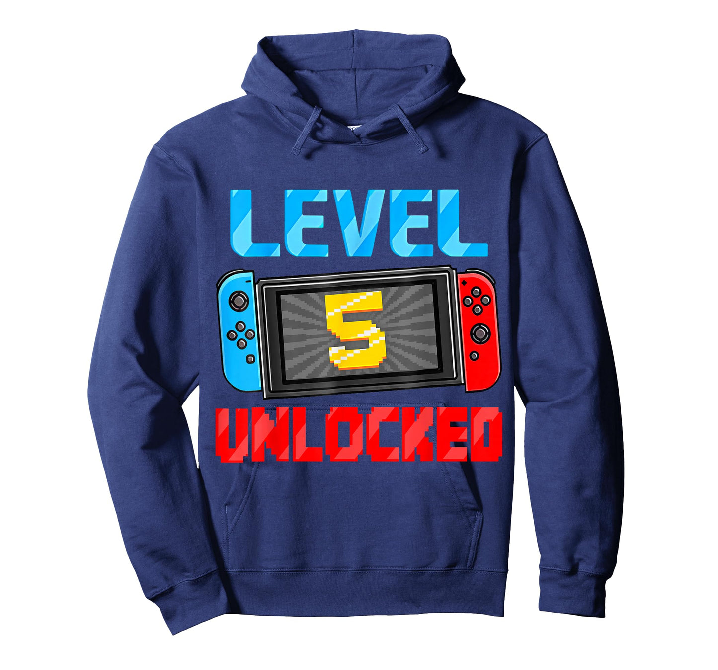 Level 5 Unlocked Gamer 5th Birthday Gift Video Game Boys T-Shirt