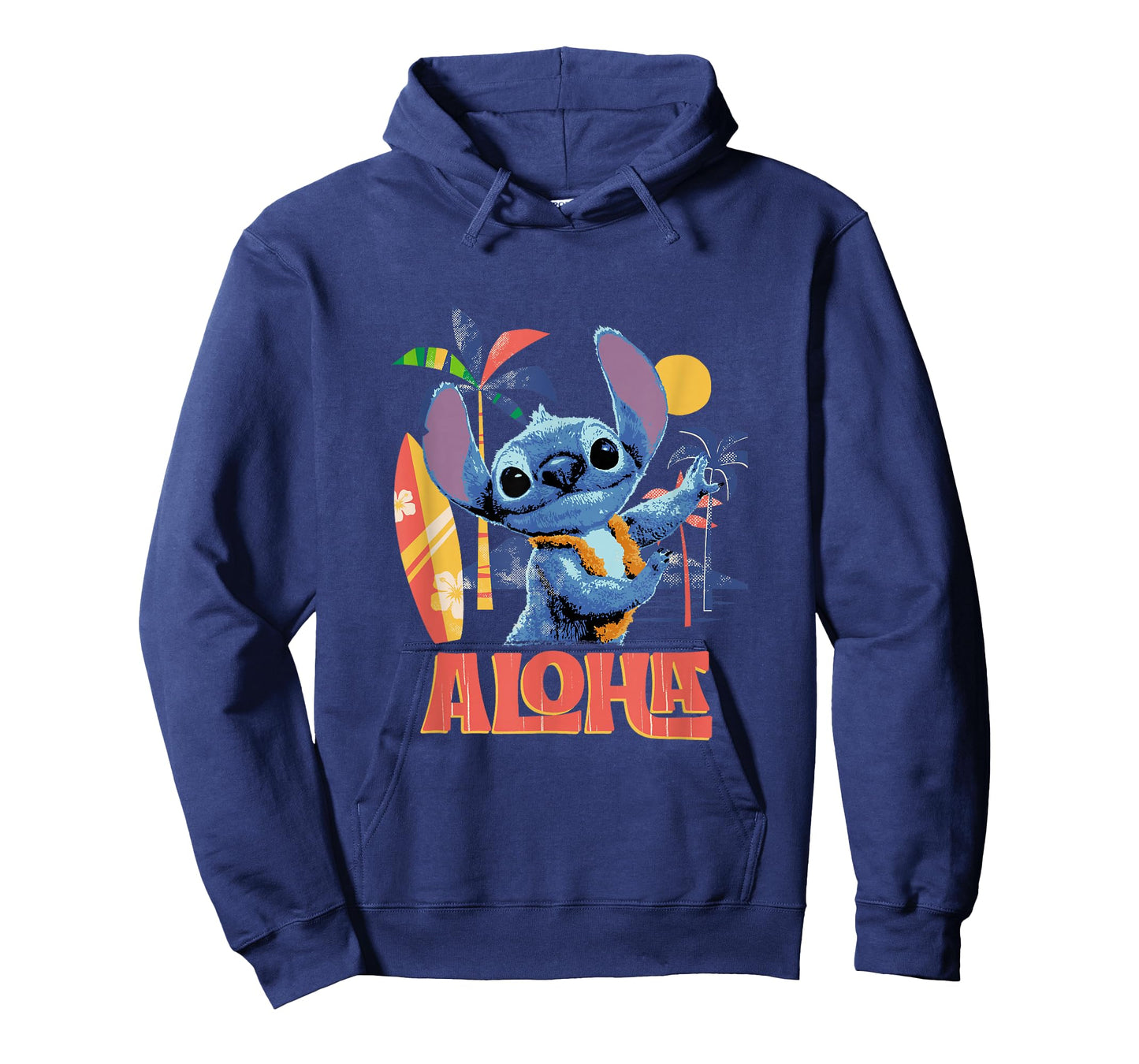 Disney Lilo & Stitch Aloha Hula Dance Distressed T-Shirt