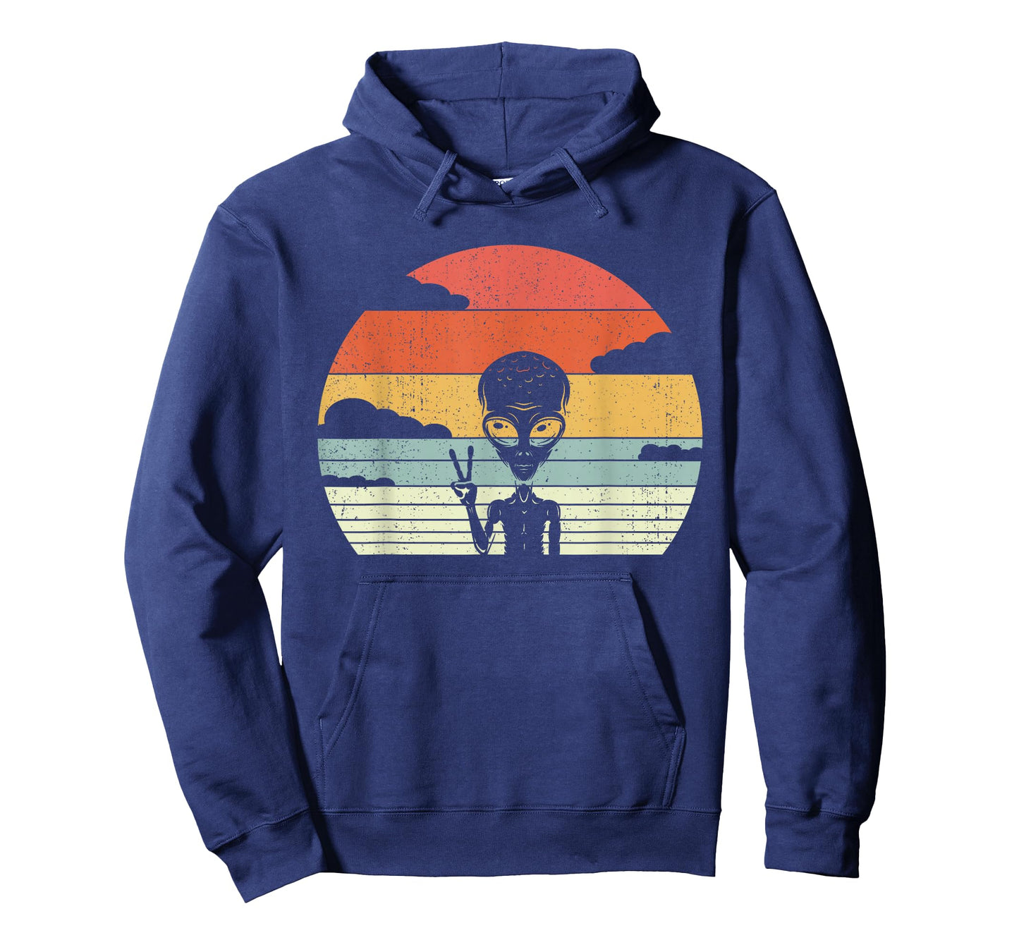 Retro Alien Extraterrestrial Space - Vintage Alien T-Shirt
