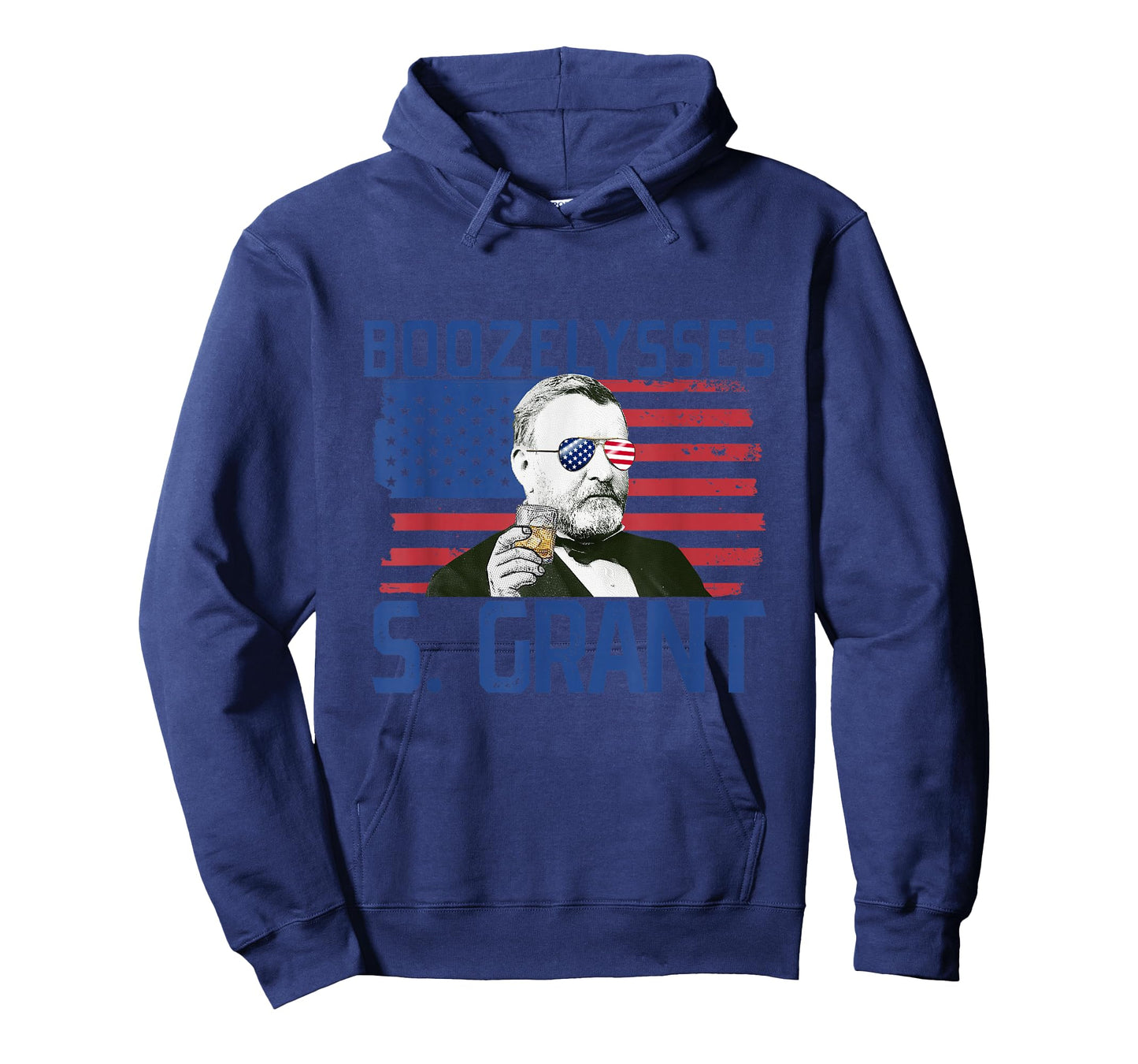 Boozelysses S. Grant 4th of July Drinking Ulysses Grant T-Shirt