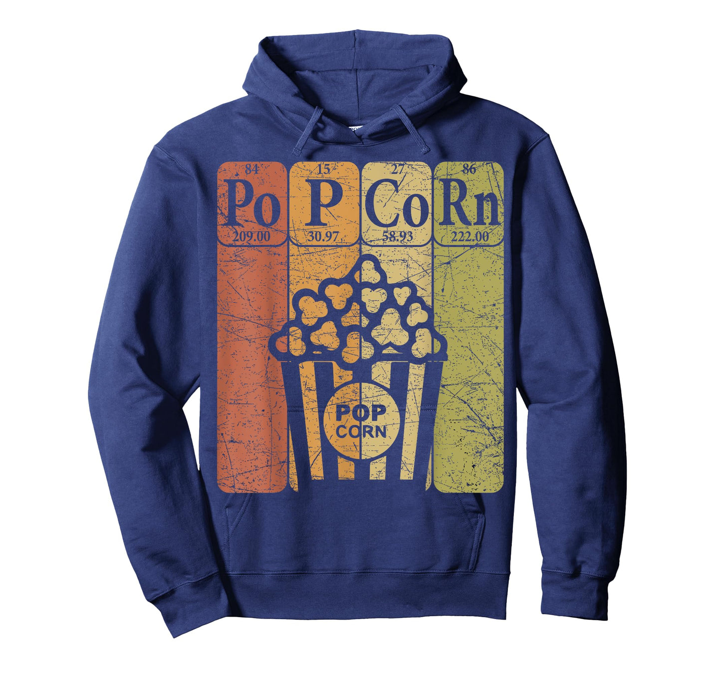 Popcorn Periodic Table Elements Cinema Lover Movie Snack T-Shirt