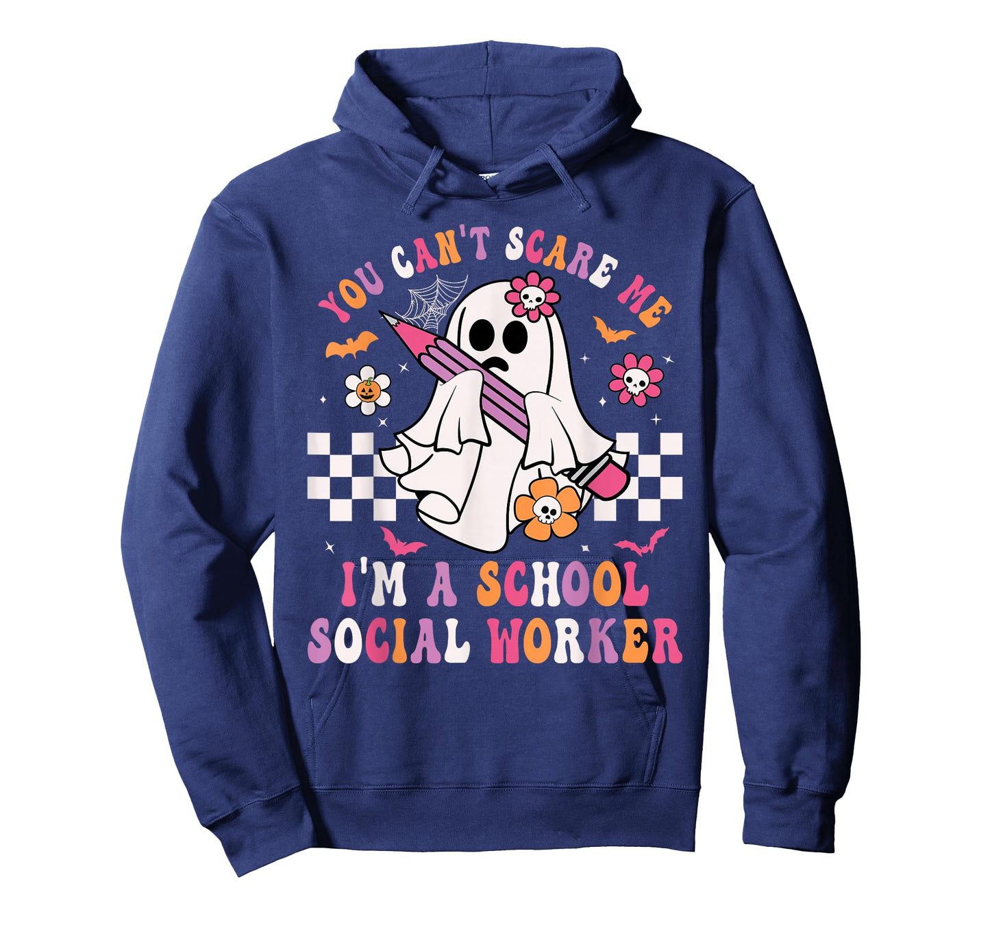 You Can't Scare Me I'm a School Social Worker Halloween T-Shirt