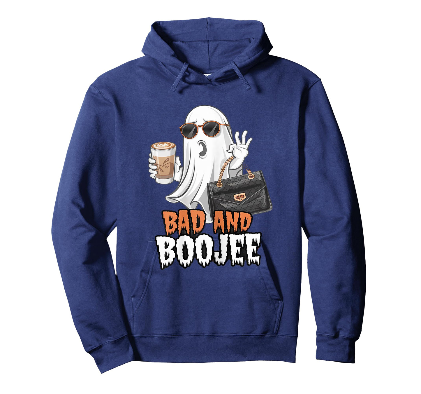 Halloween B00Jee Ghost Funny Spooky Season Bad and Boo-Jee T-Shirt
