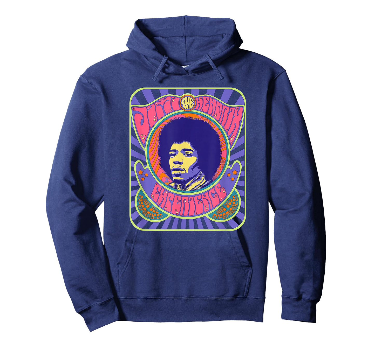 Jimi Hendrix Psychedelic Poster T-Shirt Small