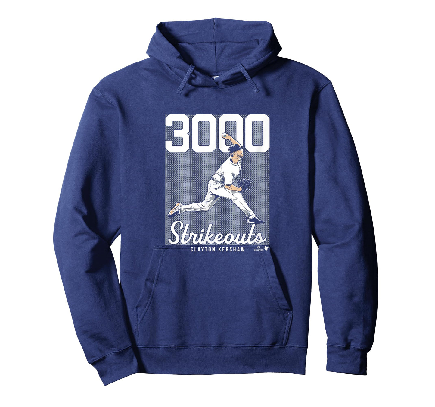 Clayton Kershaw - 3,000 Strikeouts - Los Angeles Baseball T-Shirt