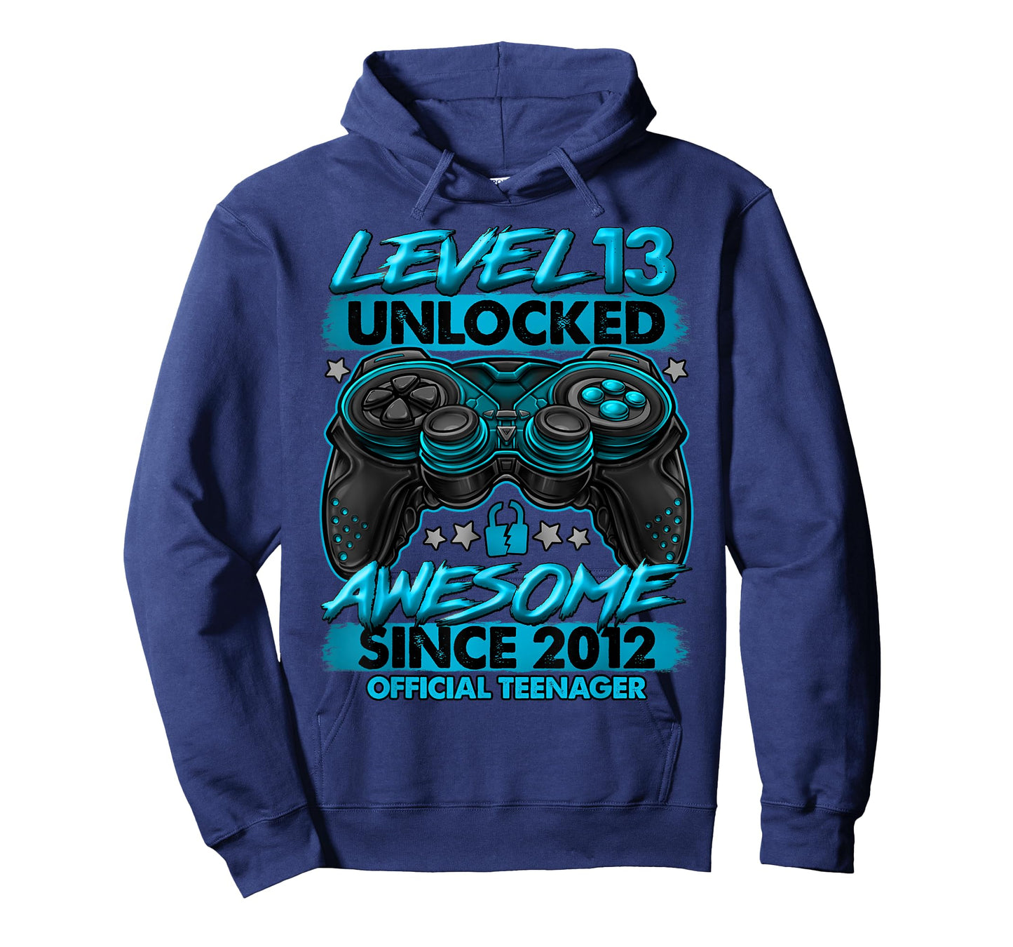 Official Teenager Level 13 Unlocked Gifts 13th Birthday Boy T-Shirt