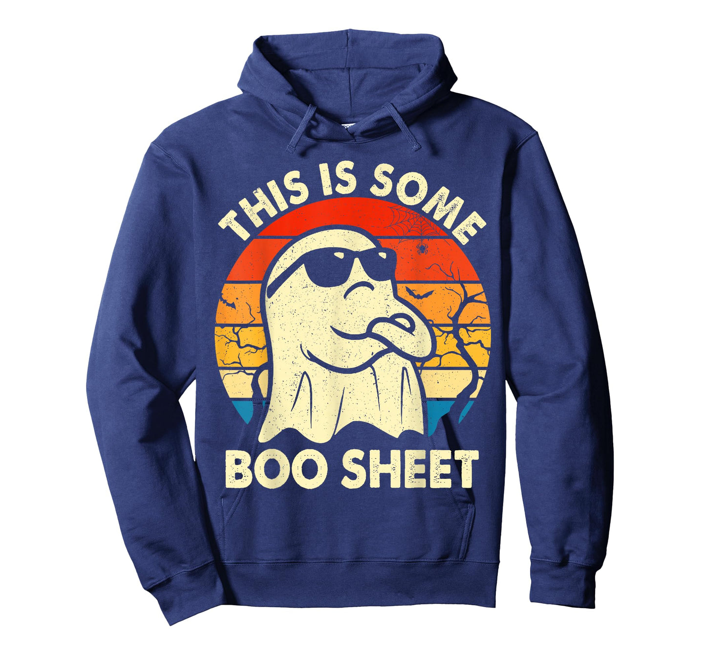 Vintage Boo Funny Halloween Ghost This Is Halloween Costume T-Shirt
