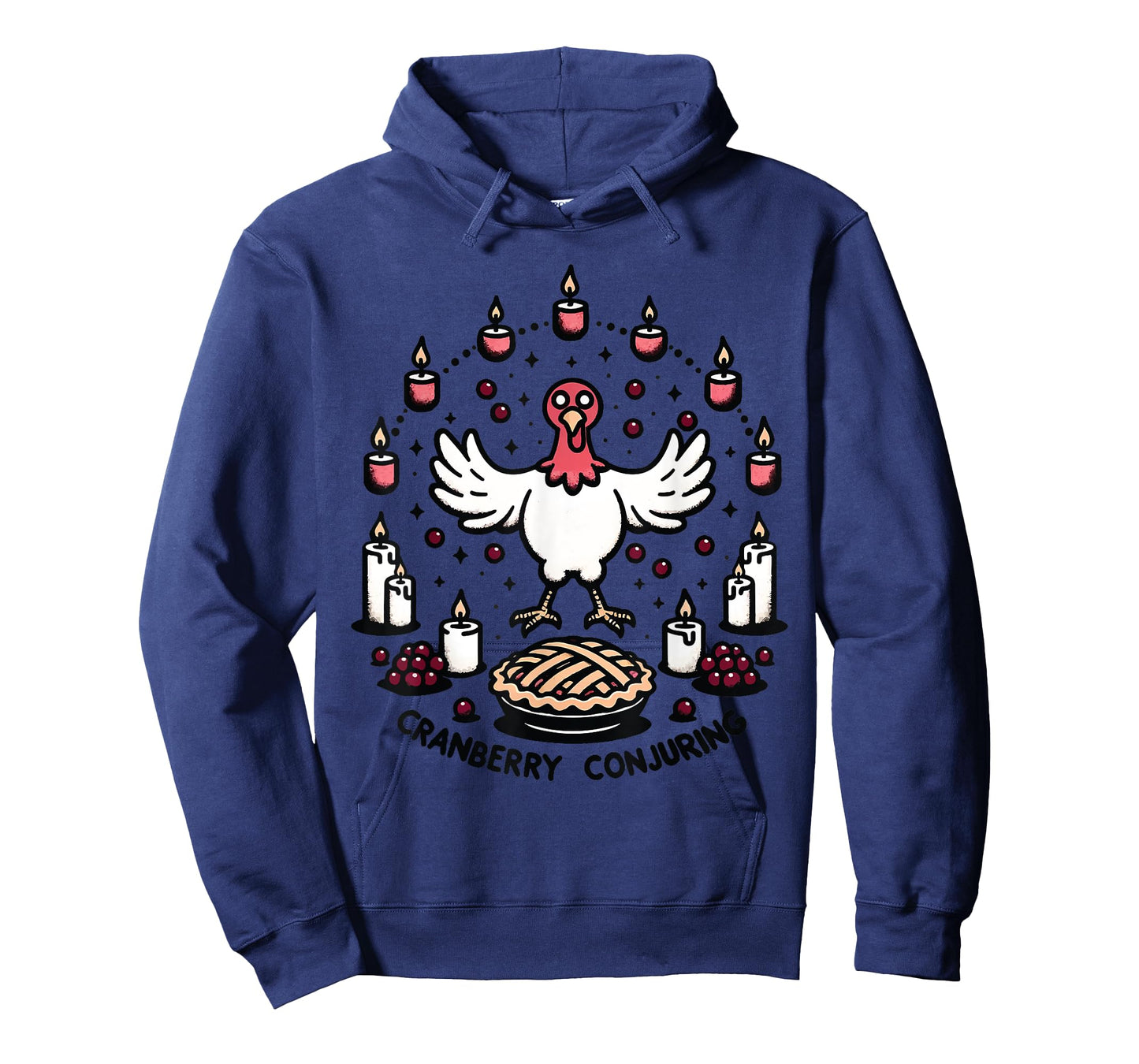 Cranberry Conjuring - Enchanted Thanksgiving Turkey Magic T-Shirt