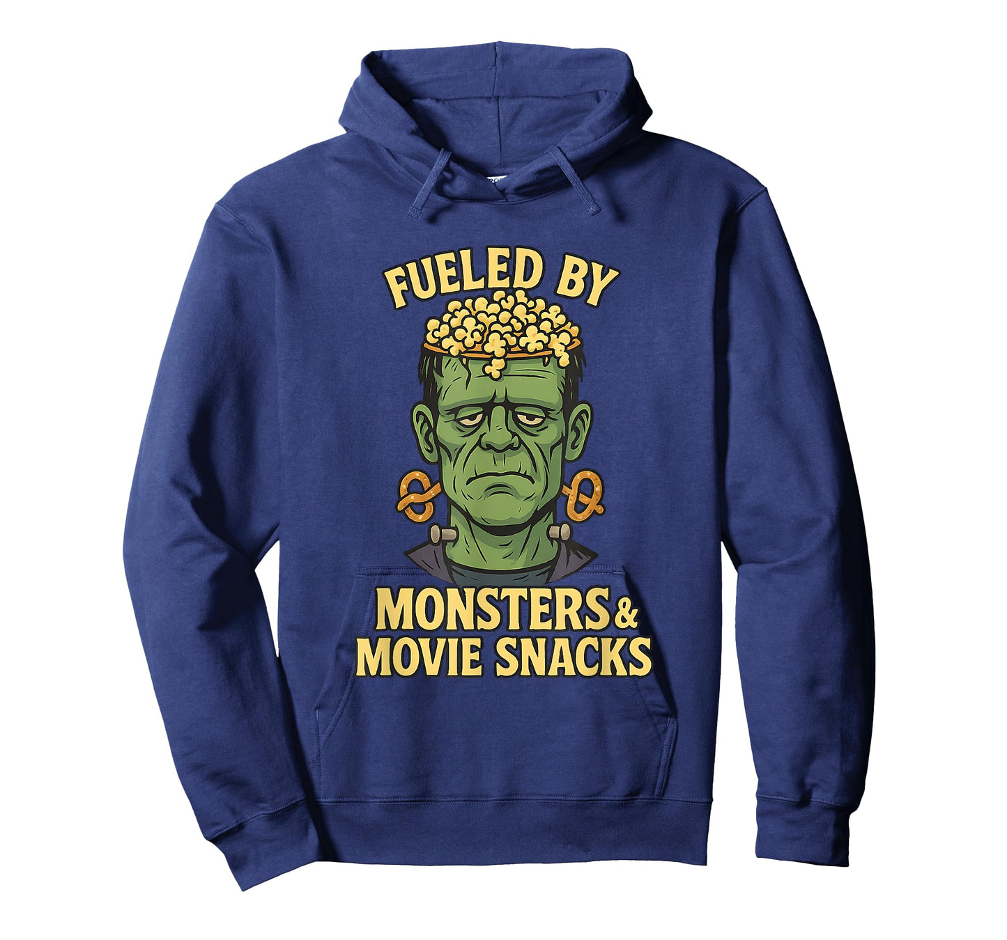 Fueled by Monsters Movie Snacks Funny Frankenstein Halloween T-Shirt