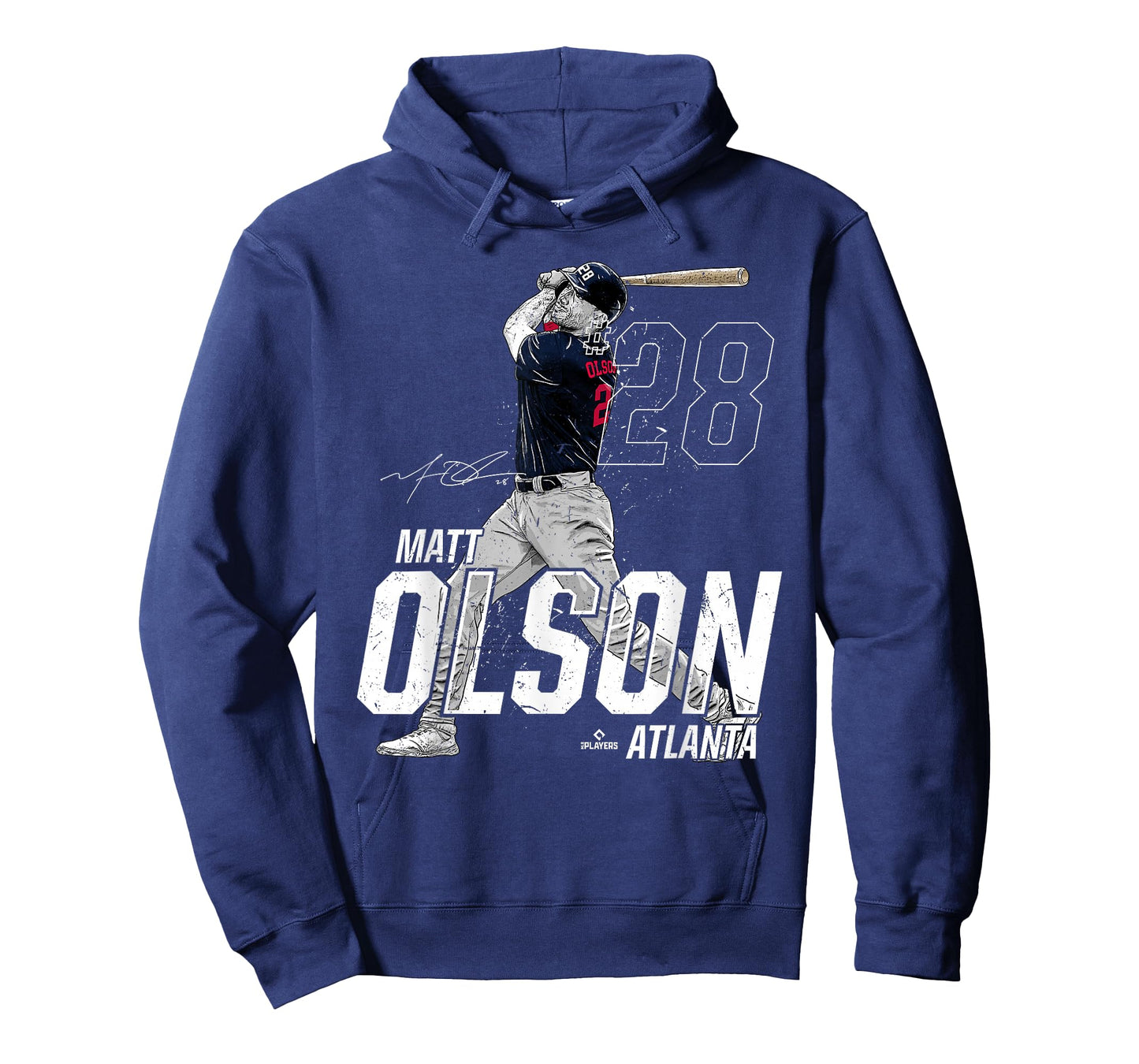 Dynamic Pose Matt Olson Atlanta Baseball MLBPA T-Shirt