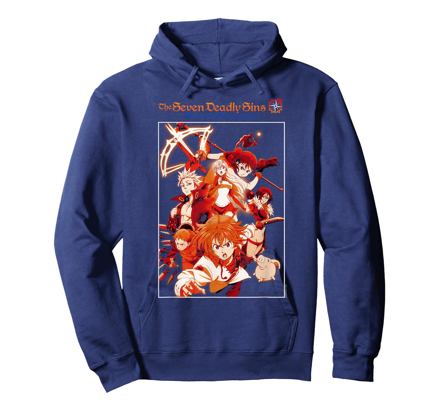 The Seven Deadly Sins Season 3 Show Poster Anime T-Shirt