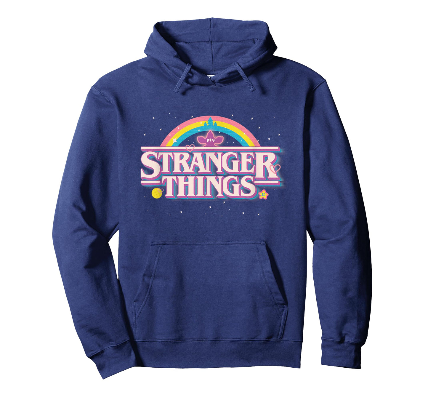 Stranger Things Rainbow Cute Demogorgon Title Logo T-Shirt