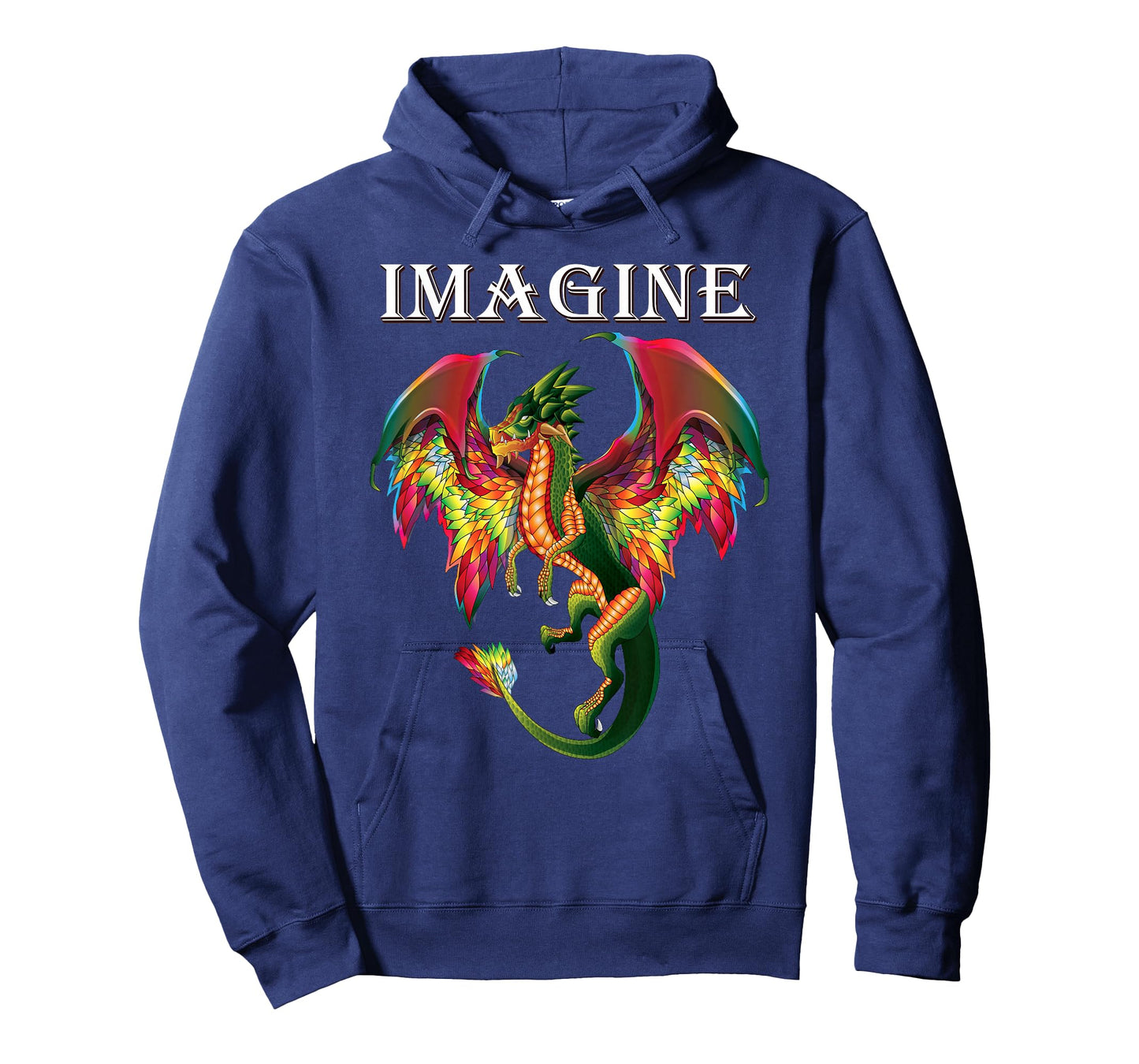 Imagine Being A Dragon Breathing Fire Magical Wings Boys Men T-Shirt