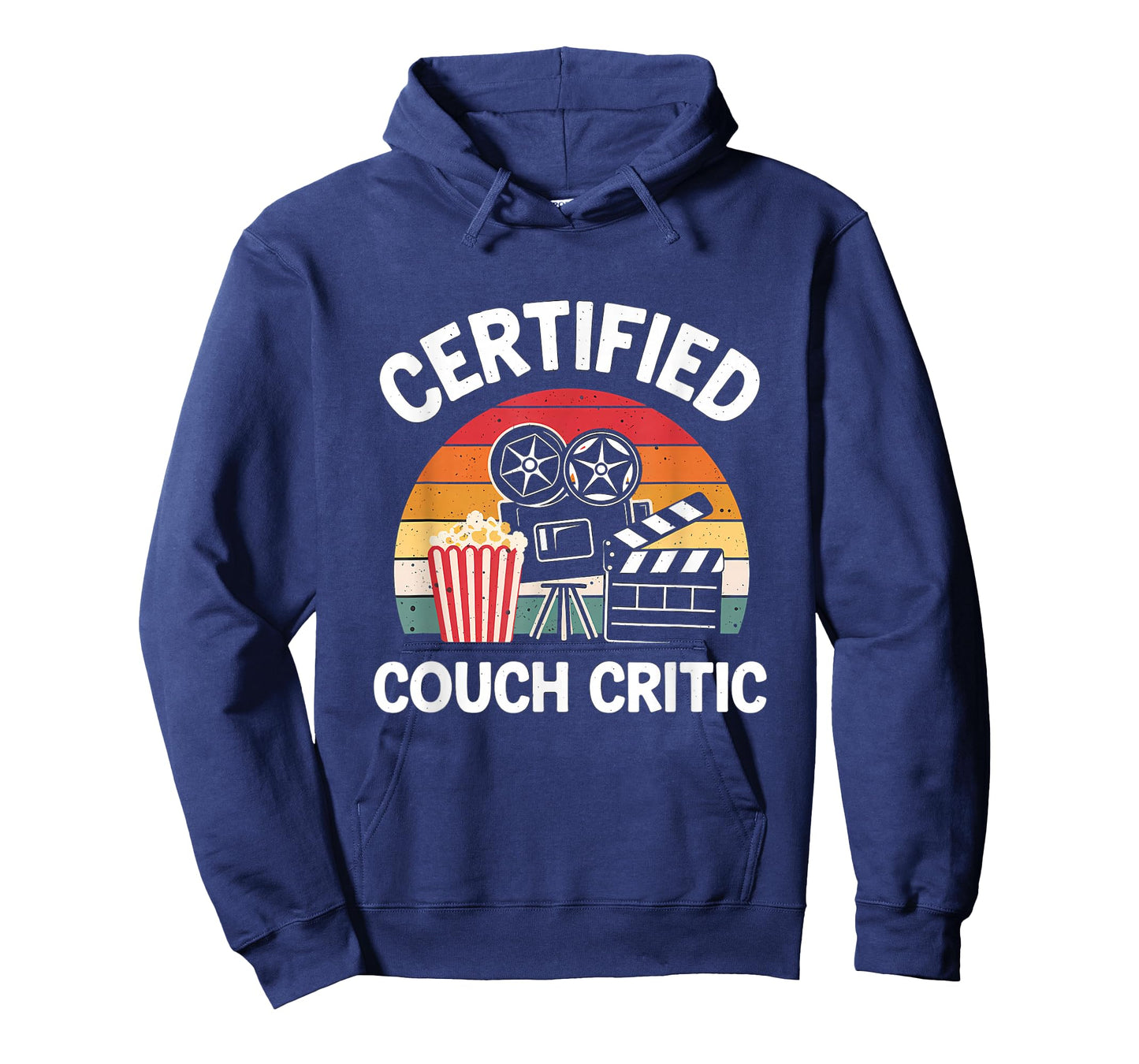 Certified Couch Critic Unpaid Movie Critic Film Reviewer T-Shirt