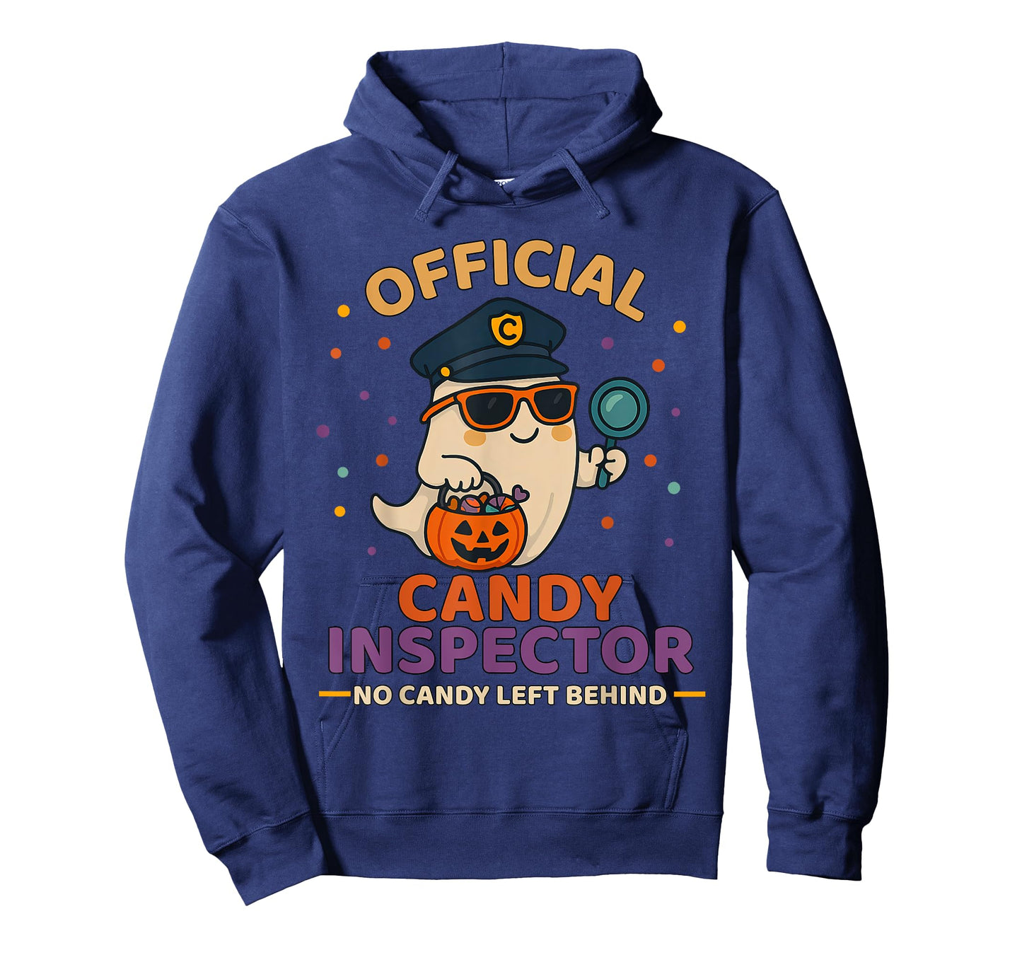 Official Candy Inspector Halloween Crew Costume T-Shirt