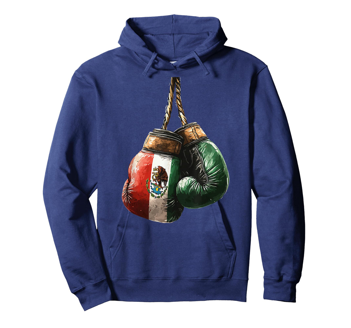 Boxing Gloves Mexico Pride, Vintage Mexican Flag For Boxer T-Shirt