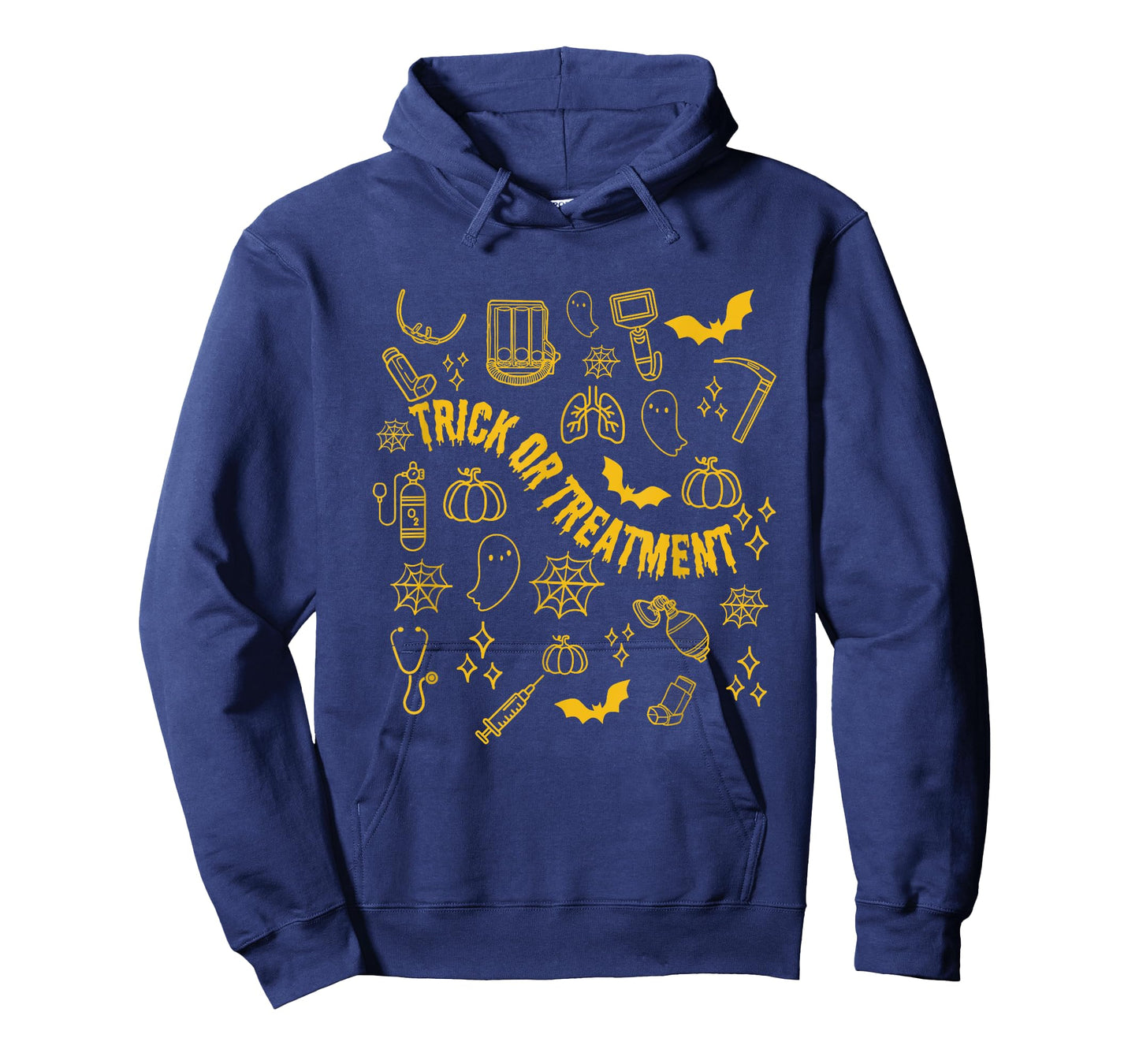 Women Trick Or Treatment RT Halloween Respiratory Therapy T-Shirt