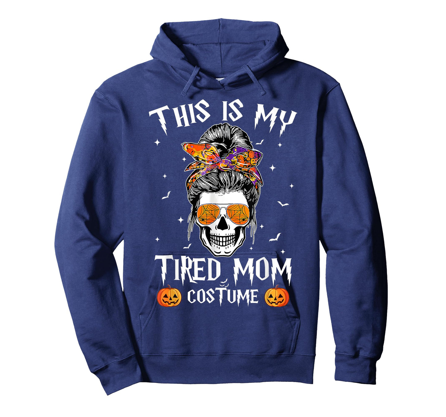 This is my Tired Mom Costume Messy Bun Halloween Costume T-Shirt