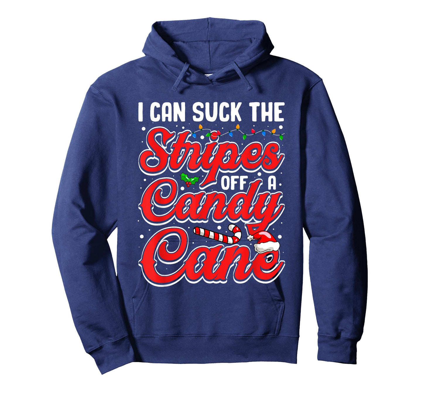 I Can Suck The Stripes Off A Candy Cane Christmas Lights T-Shirt