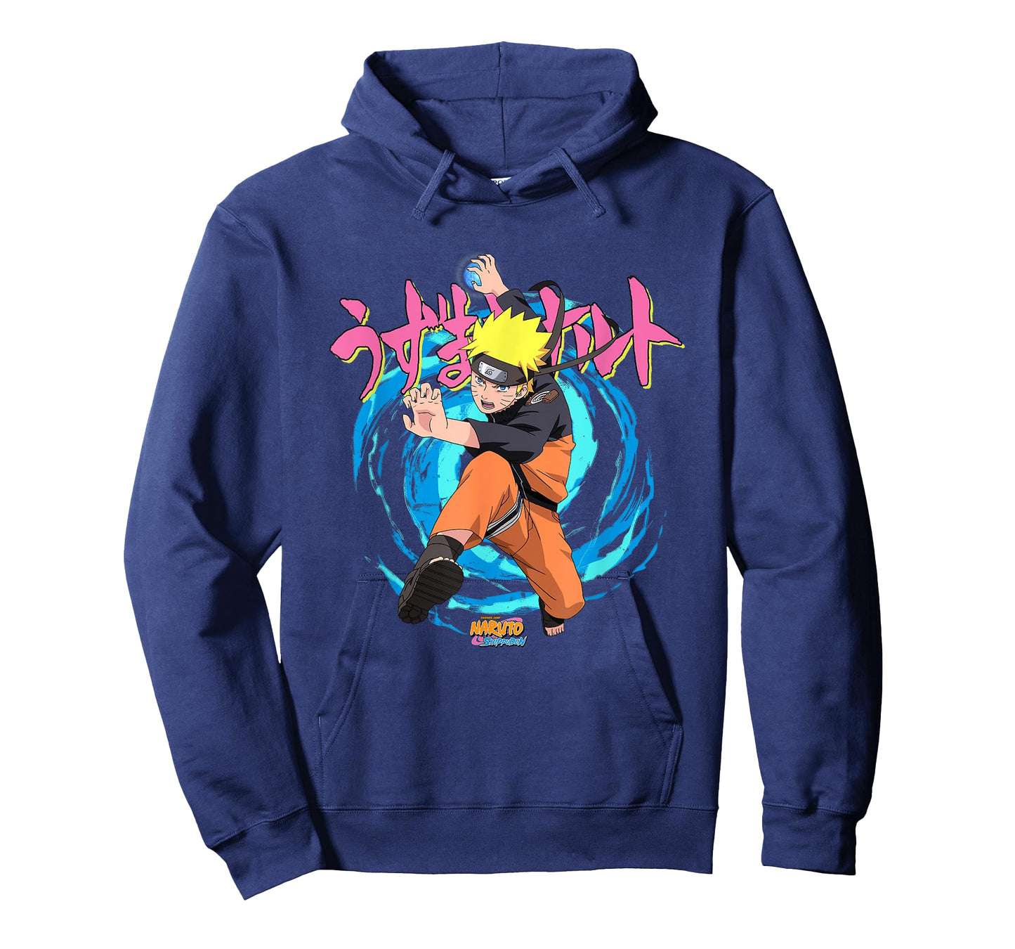 Naruto Shippuden Rasengan Jutsu Swirls Anime T-Shirt