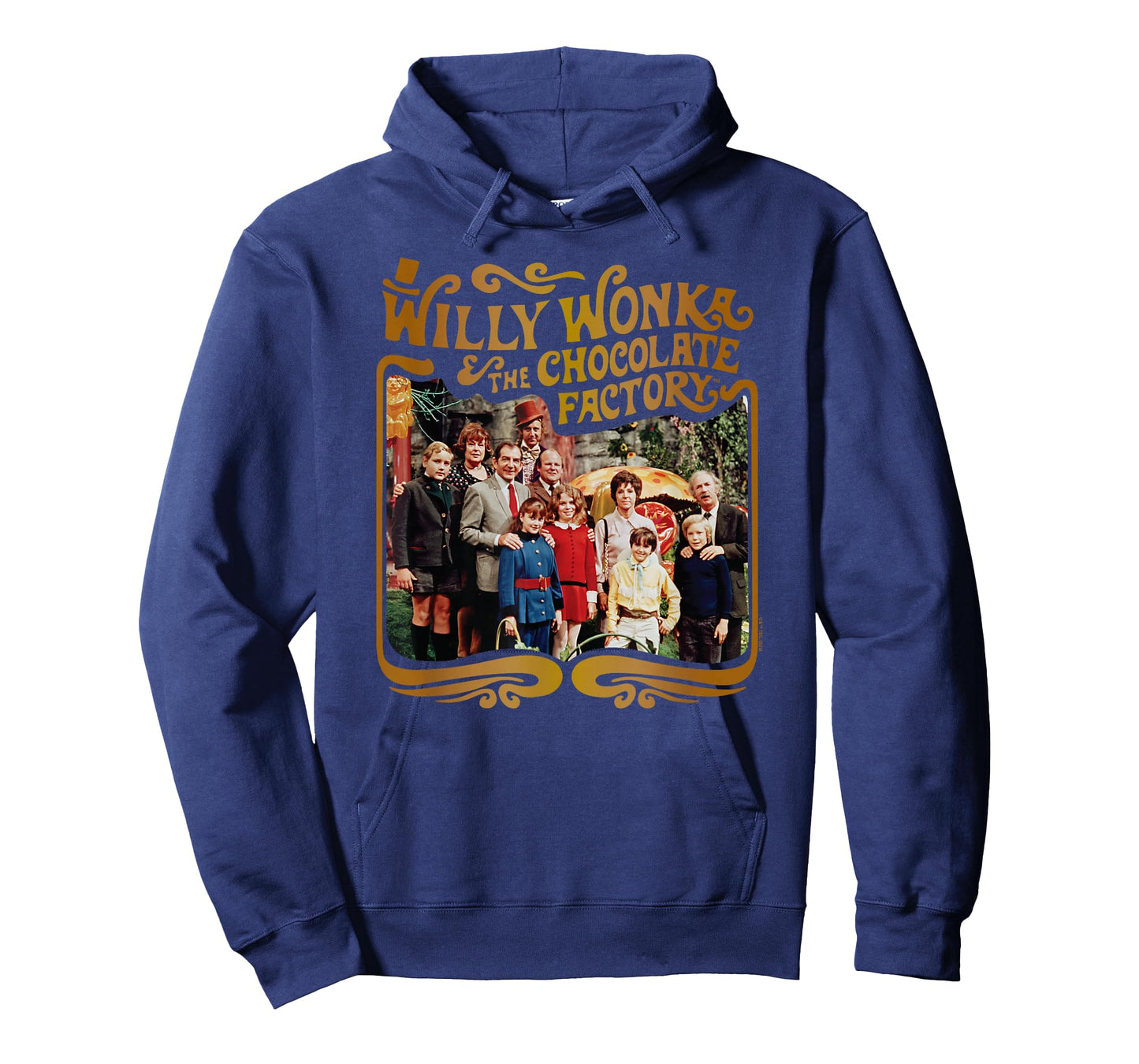 Willy Wonka & The Chocolate Factory - Willy Wonka Cast Photo T-Shirt