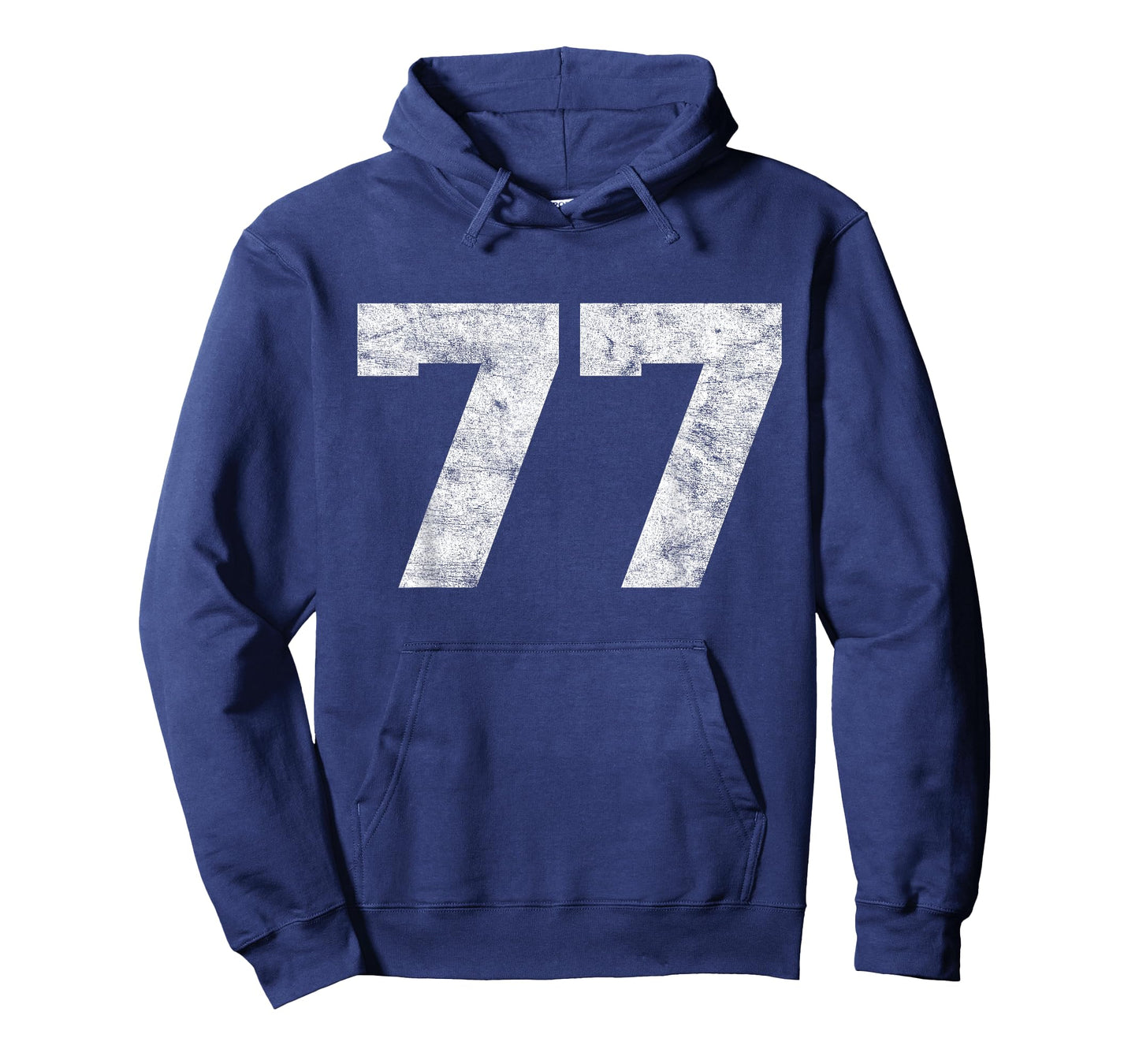 Vintage Lucky Number 77 Birthday Sports Player Team Athlete T-Shirt
