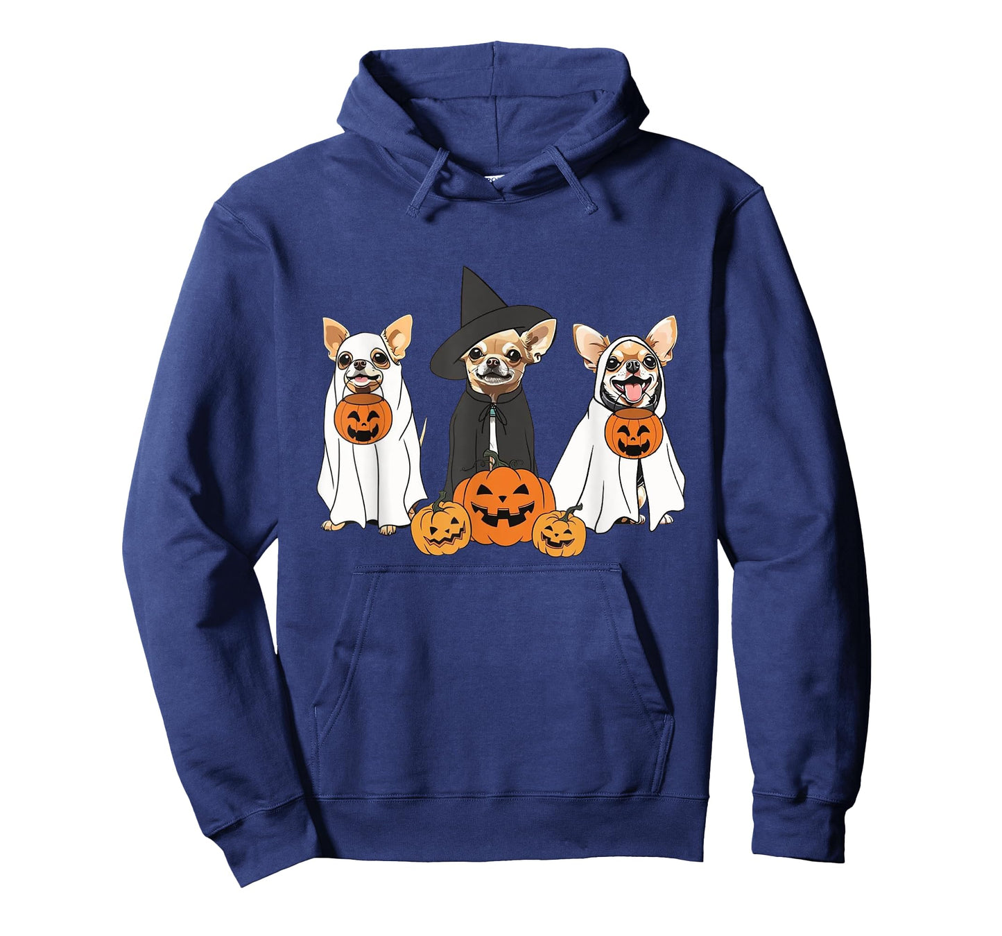 Chihuahua in Ghost Halloween Costume Chihuahua Ghost Dog T-Shirt