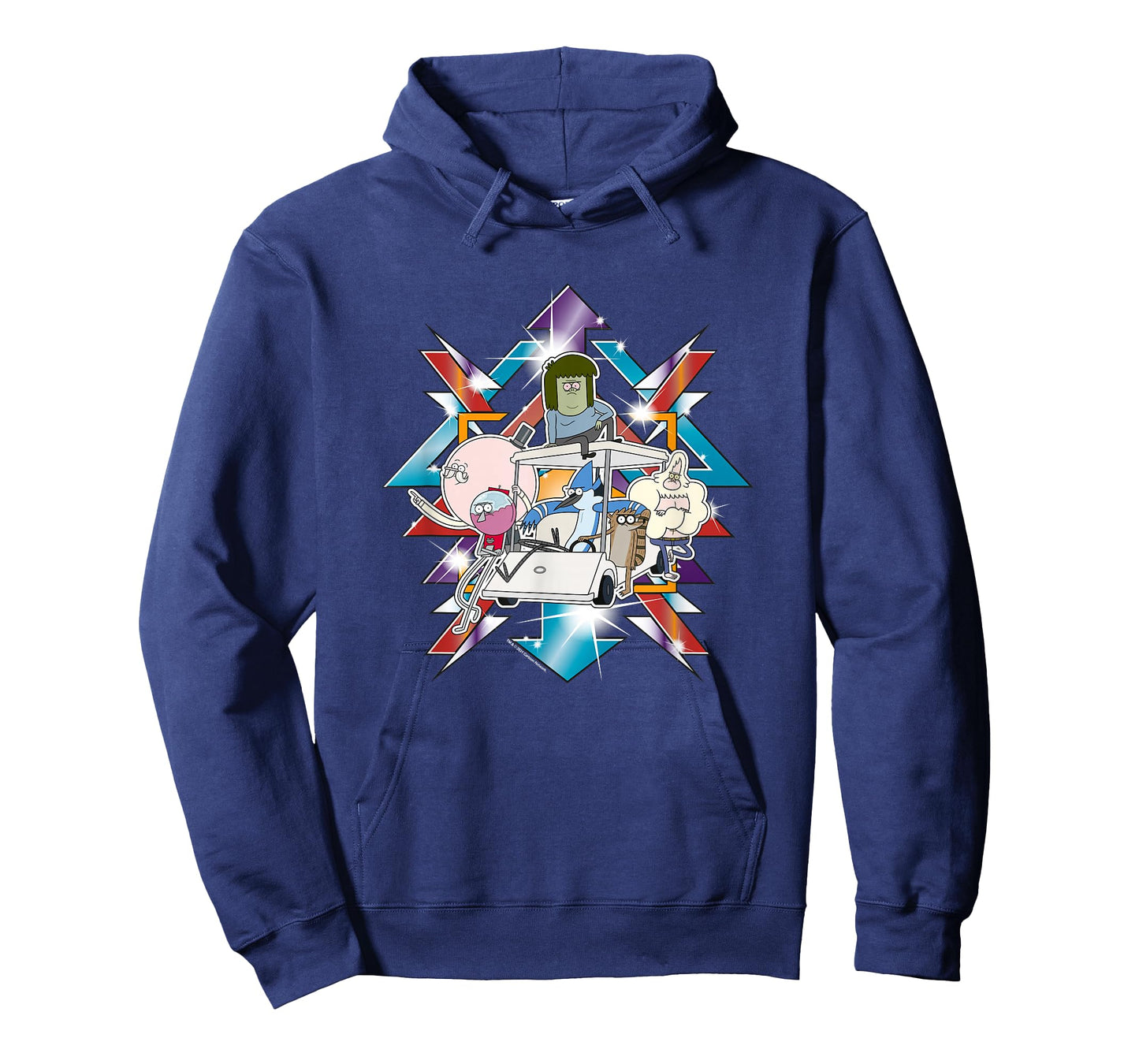 Regular Show Metallic Group Art T-Shirt